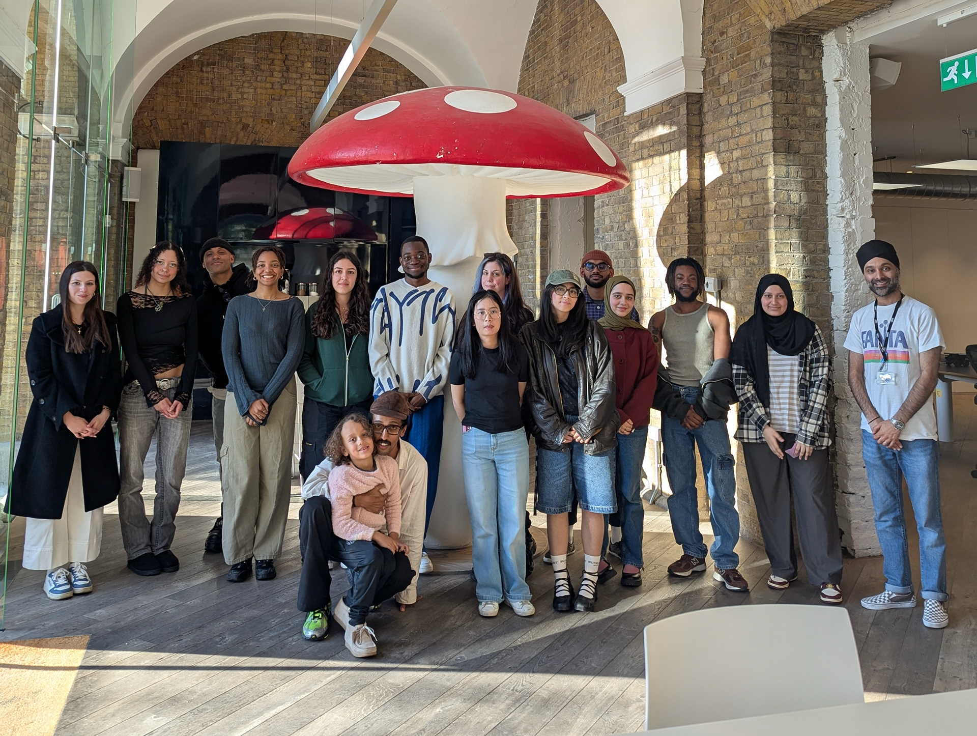 Final group photo at venturethree