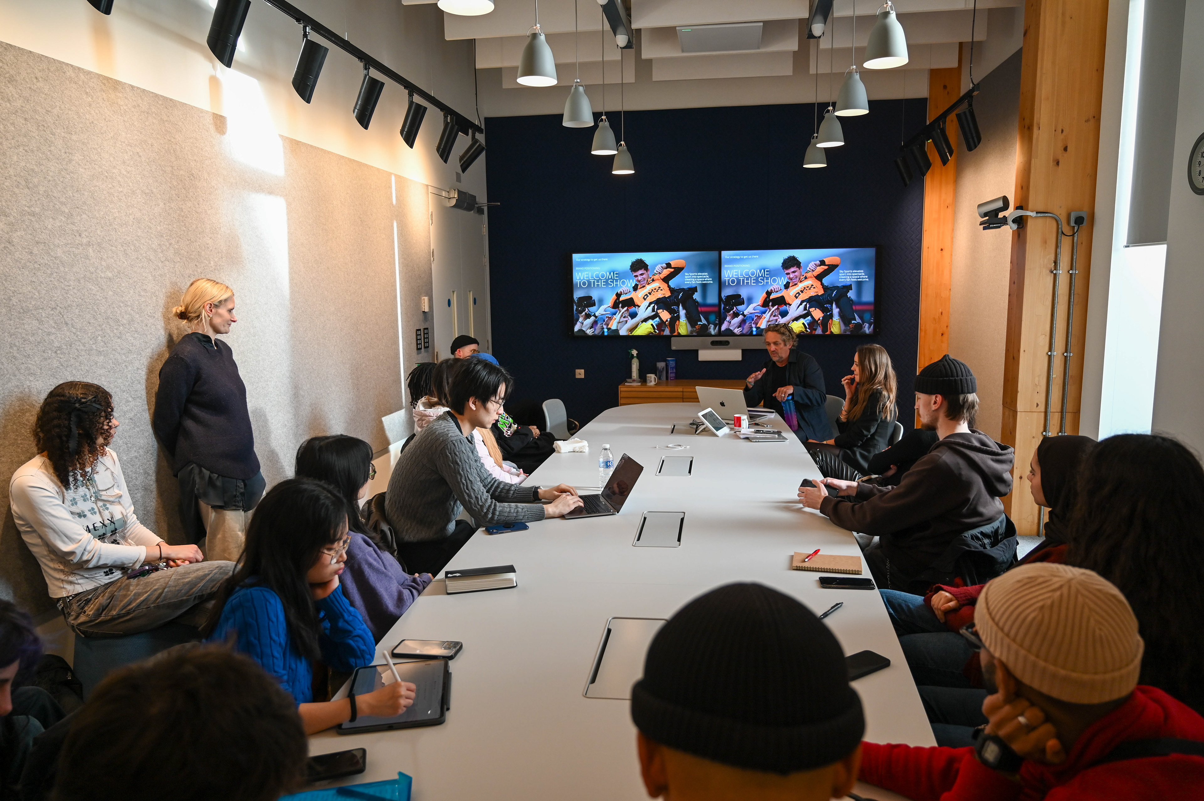 Project briefing at Sky Studios