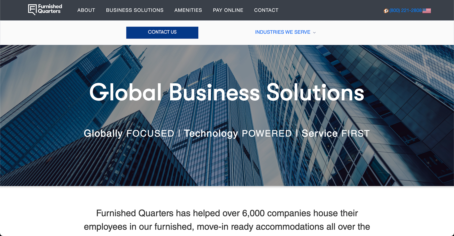 Global Solutions Page - Before 1