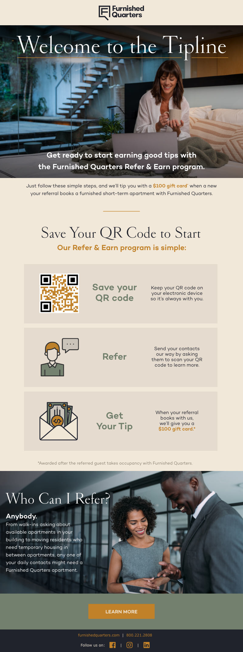 Refer & Earn Email