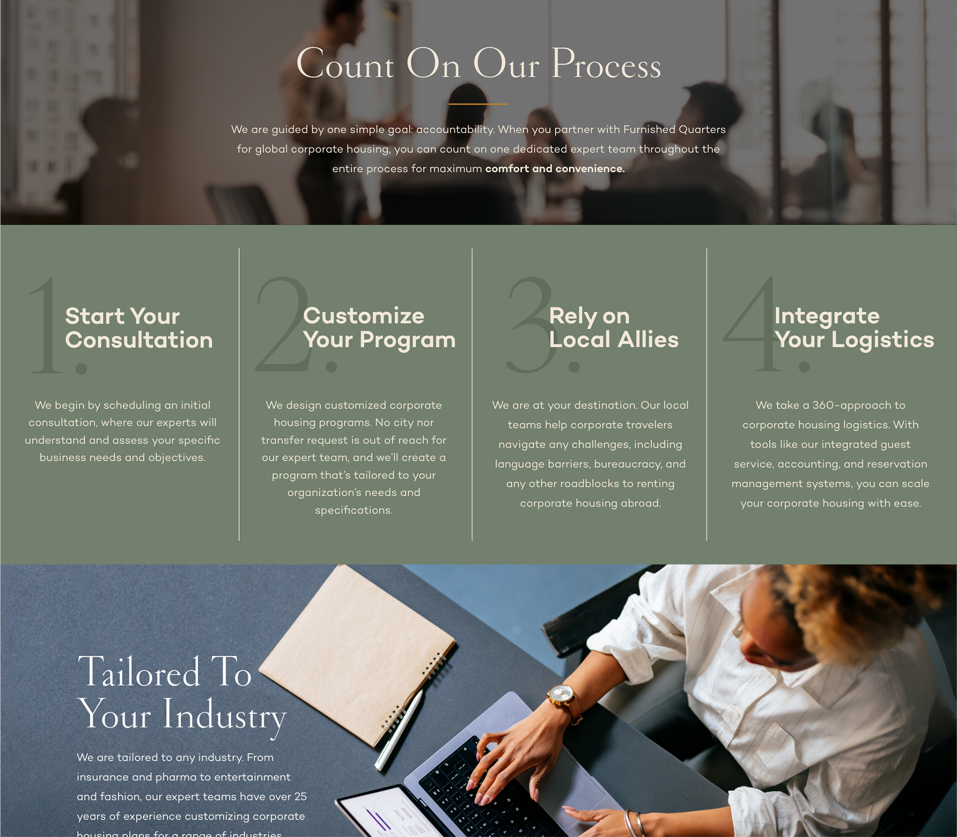 Global Solutions page - After 3