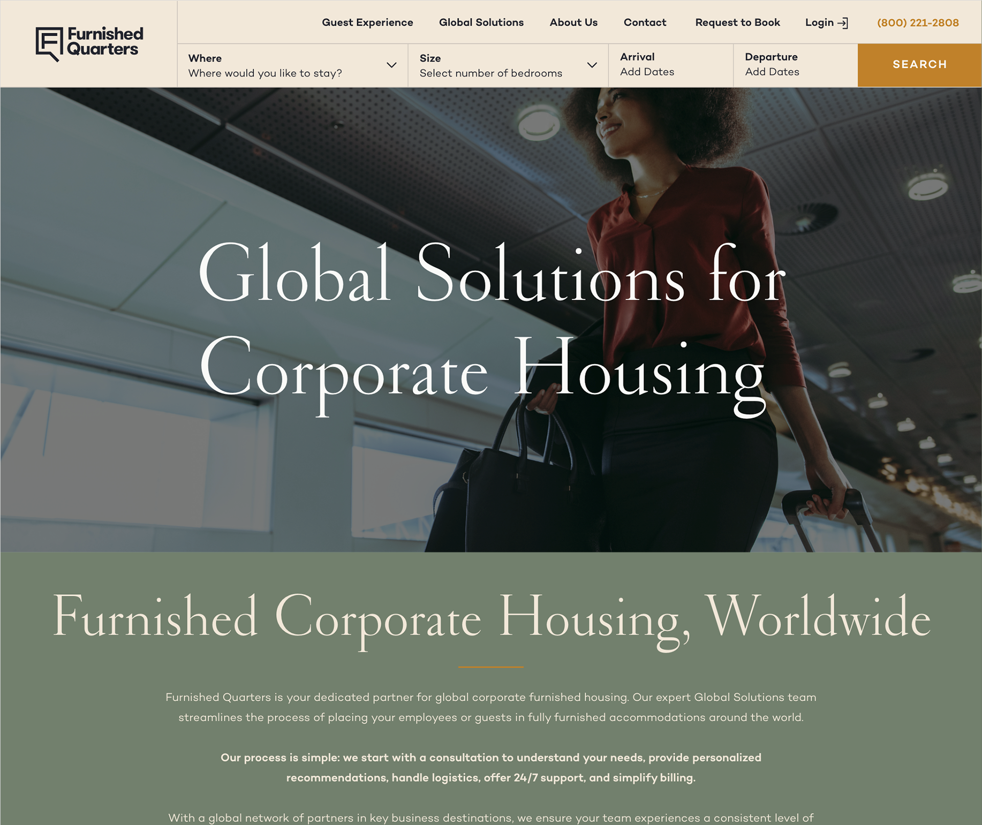 Global Solutions page - After 1