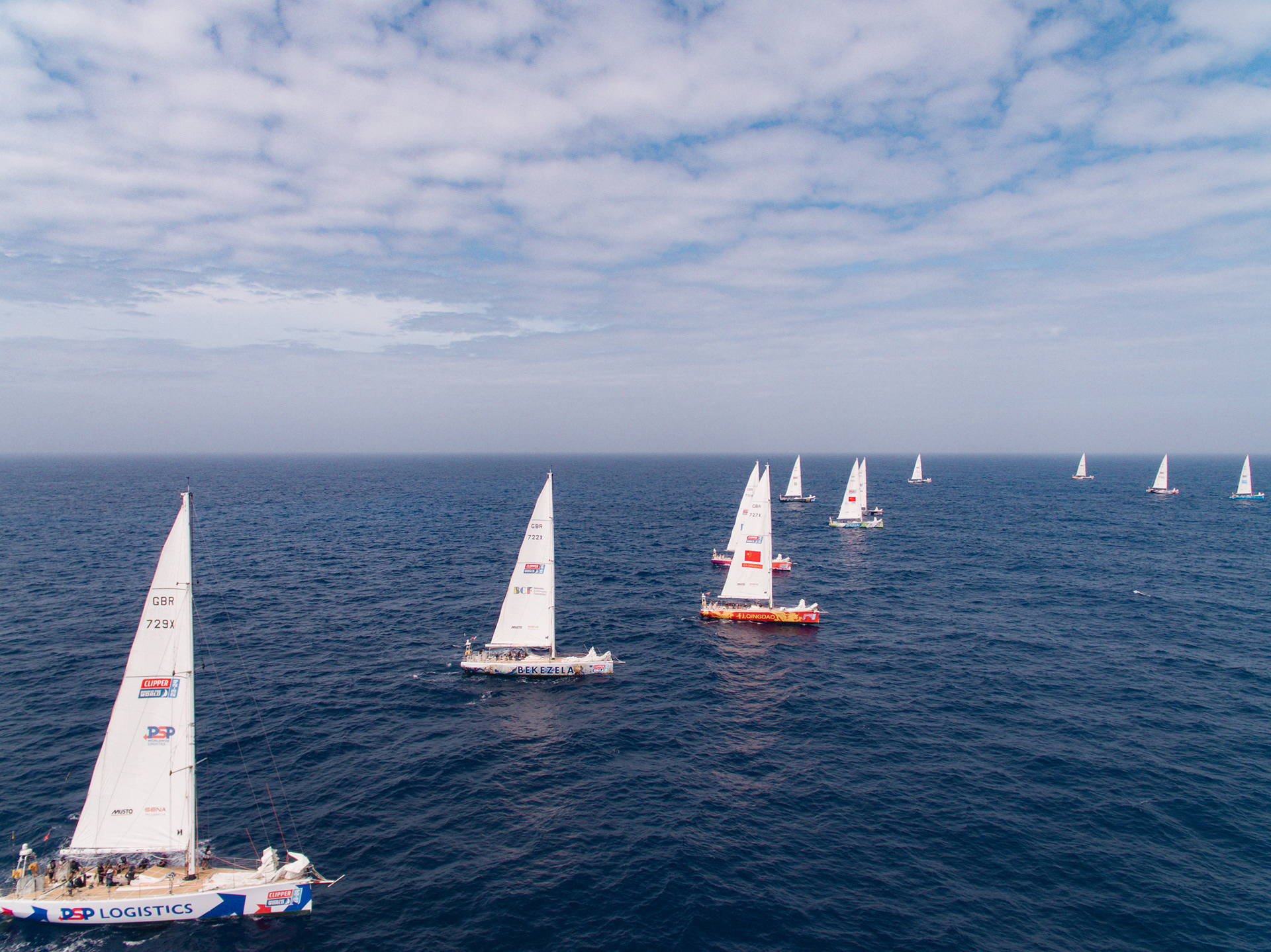 Clipper Round The world - Race start Australia