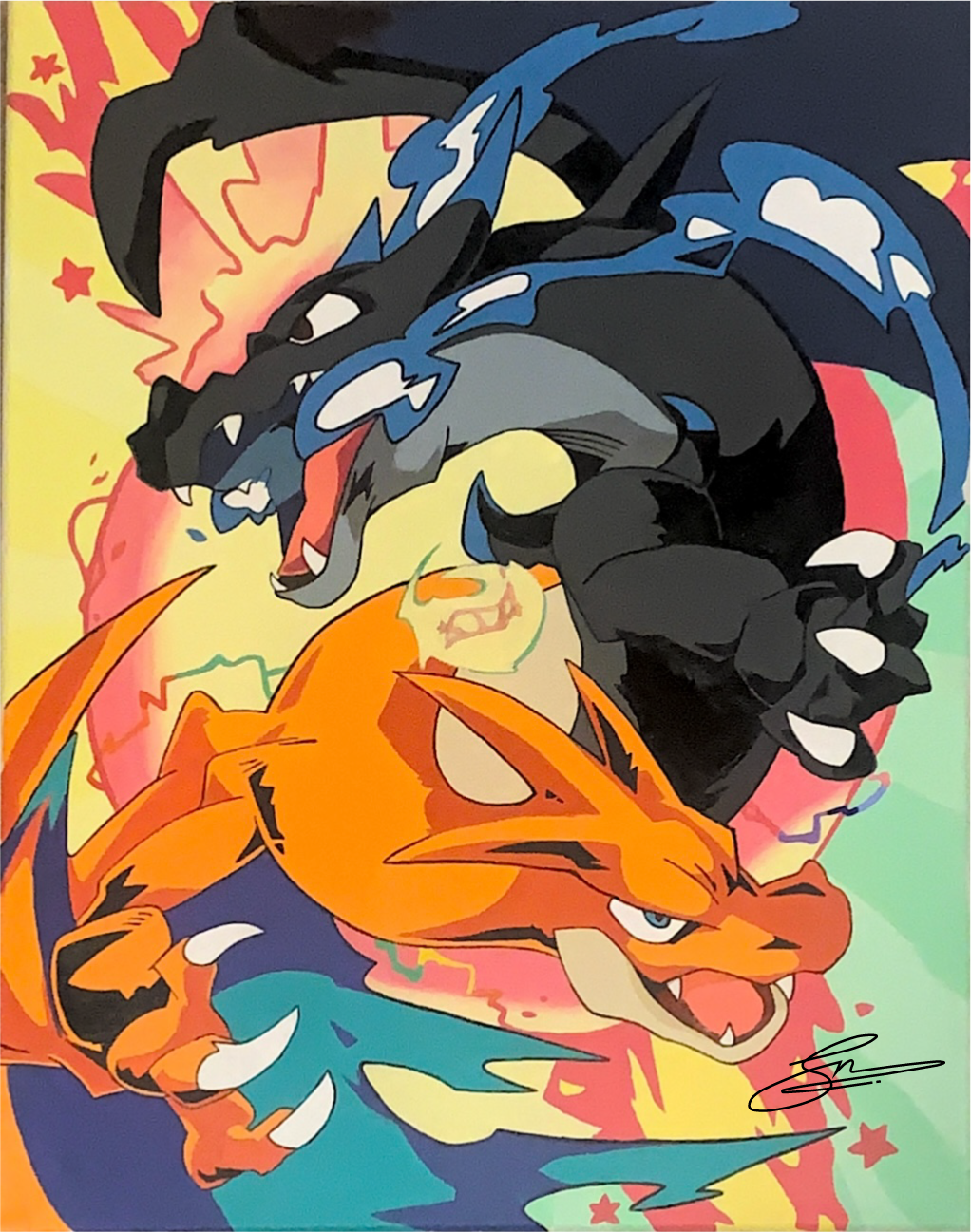Mega Charizard X and Y(Pokemon X and Y 2013)