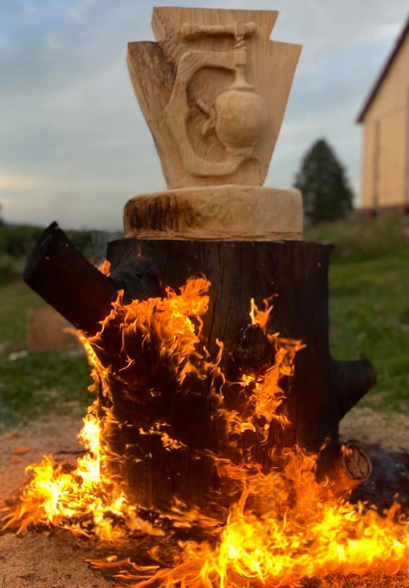 Sanded- Burning