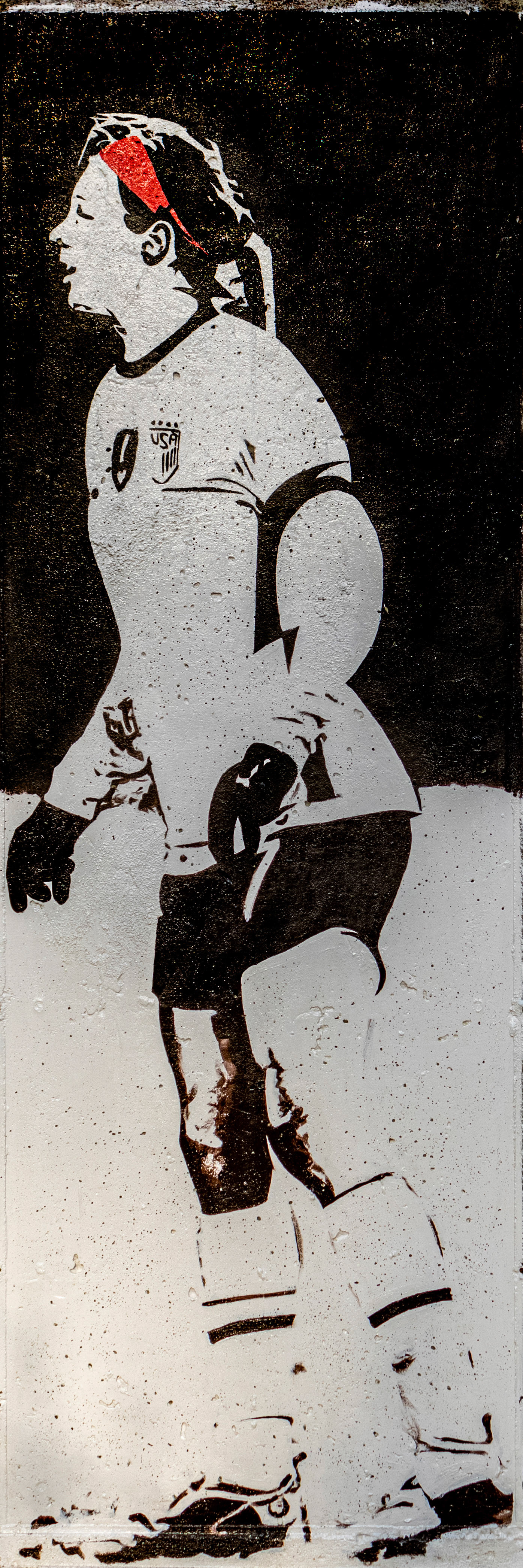 AshleyHatch, wall painting, 6 x 2 feet, (final)