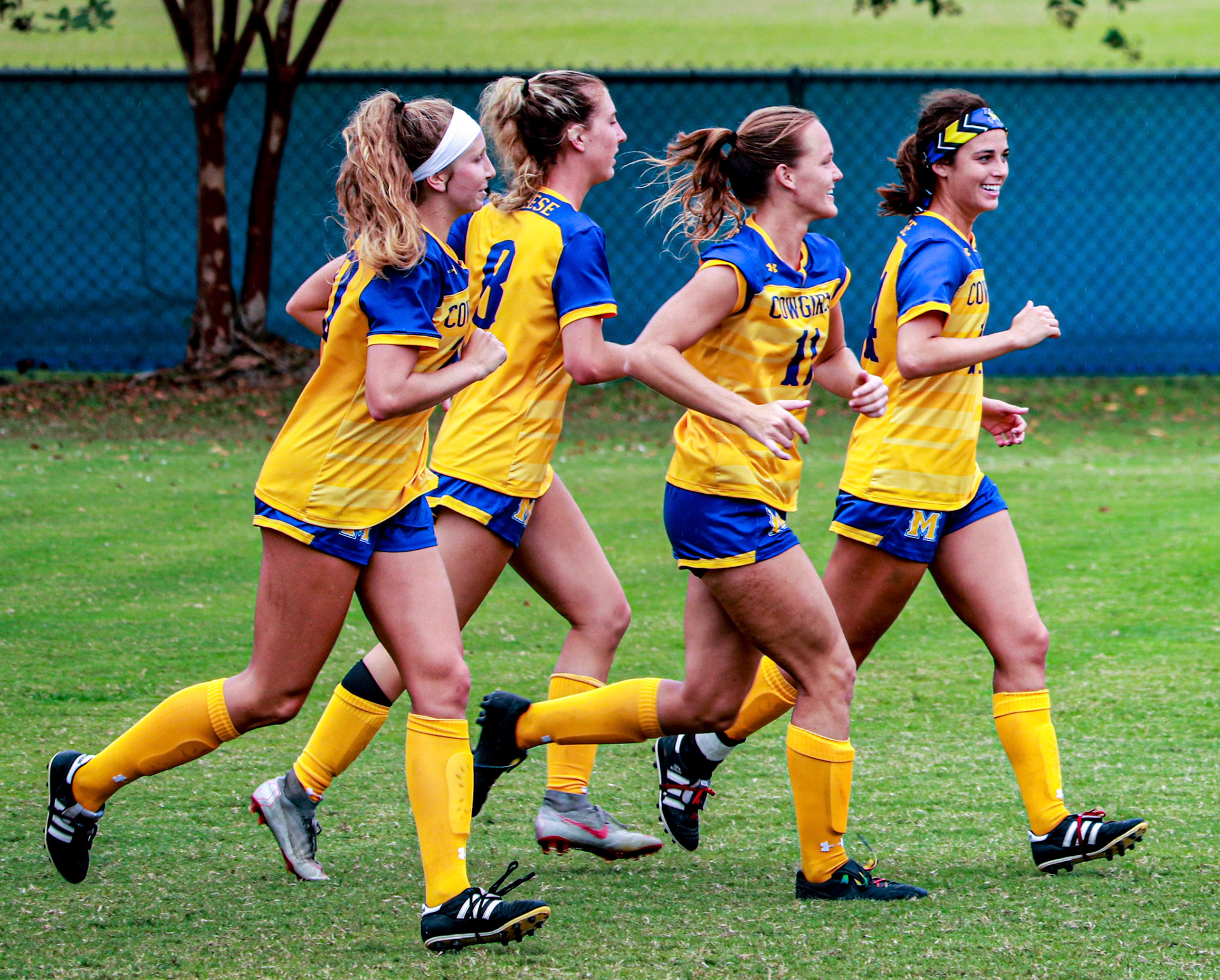 20 - Keely Morrow, 8 - Anna Watson, 11 - Nola Prickett, 14 - Morgan Middleton