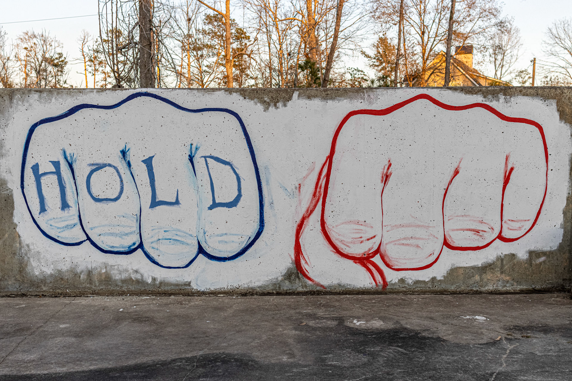 untitled, wall painting, 6 by 16 feet, (work in progress)