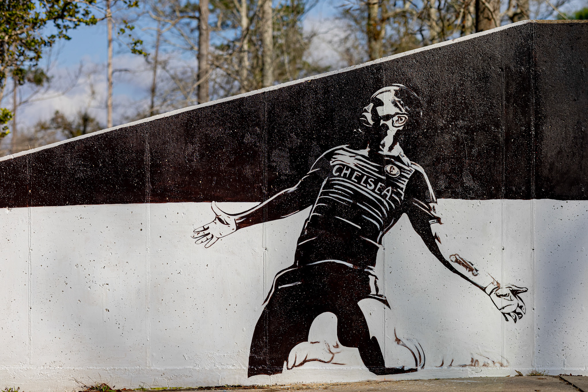 DROGBA LEGEND, wall painting, 6 x 8 feet, (FINAL)