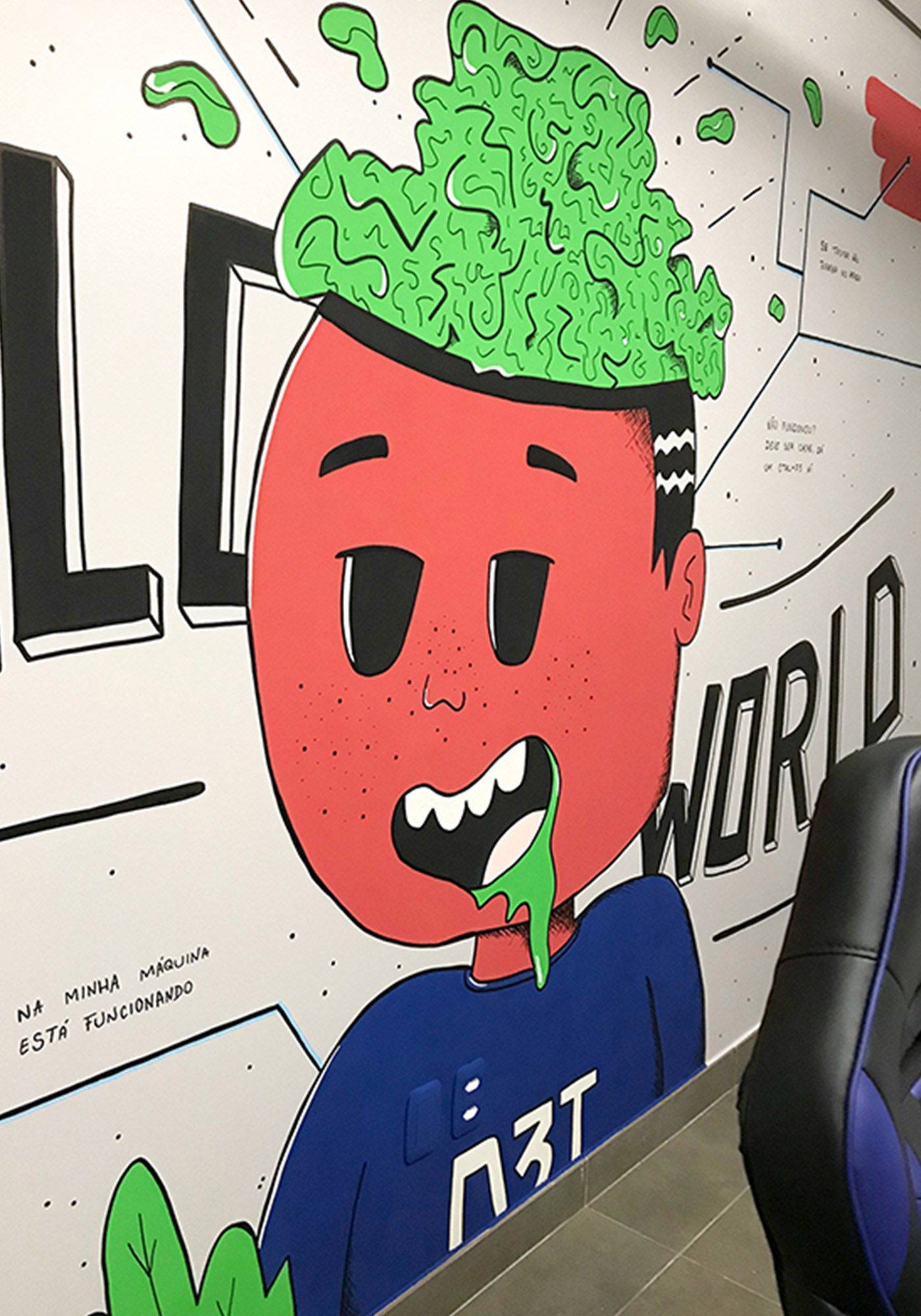 Arte em Parede para empresa