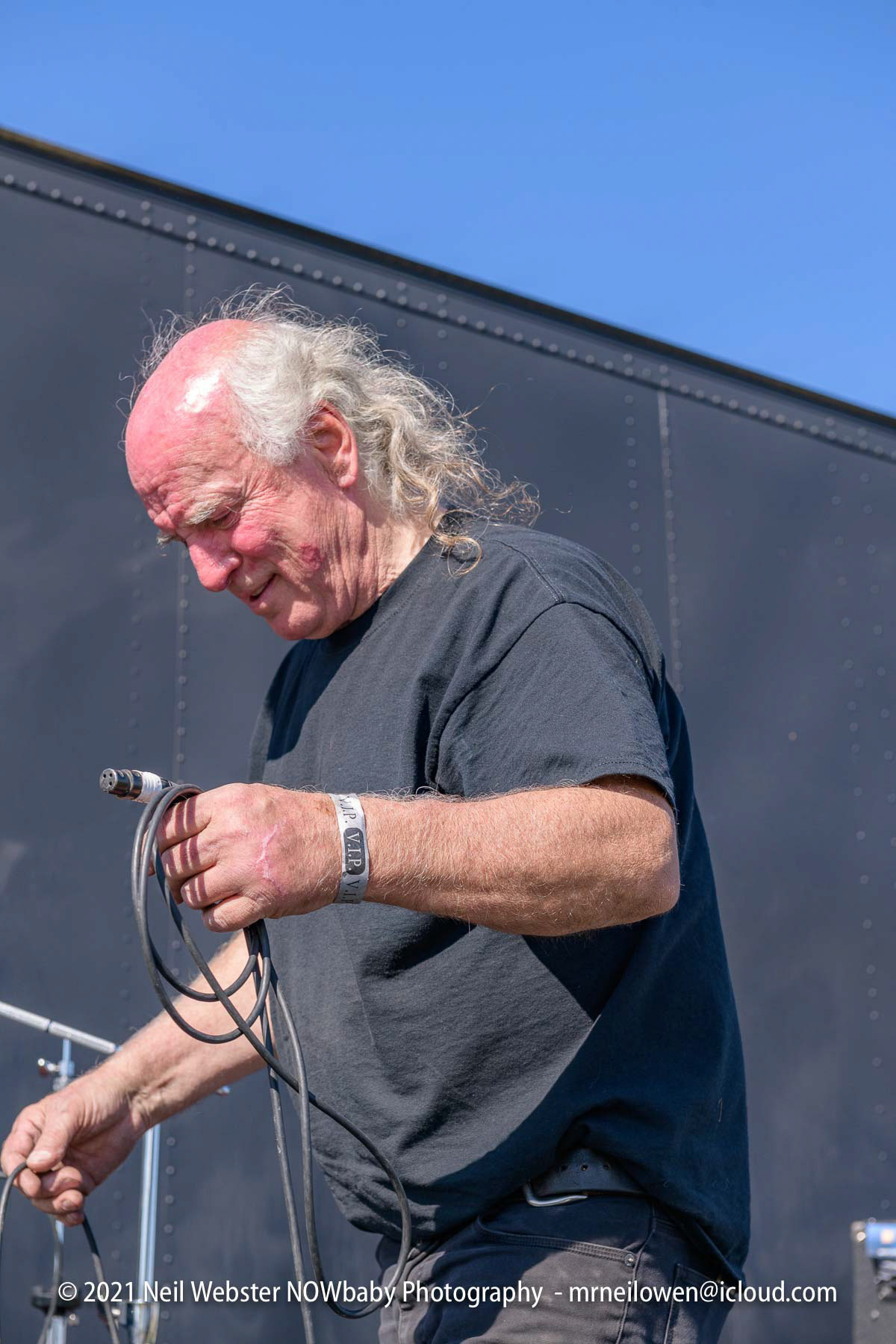 This Gentleman was the hardest working guy at the show.
