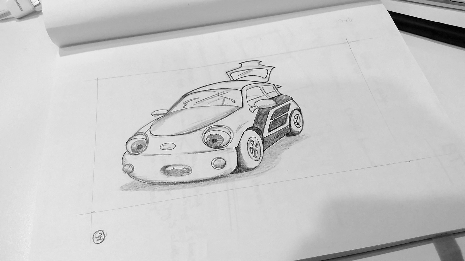 Power Mix Concept Sketch
