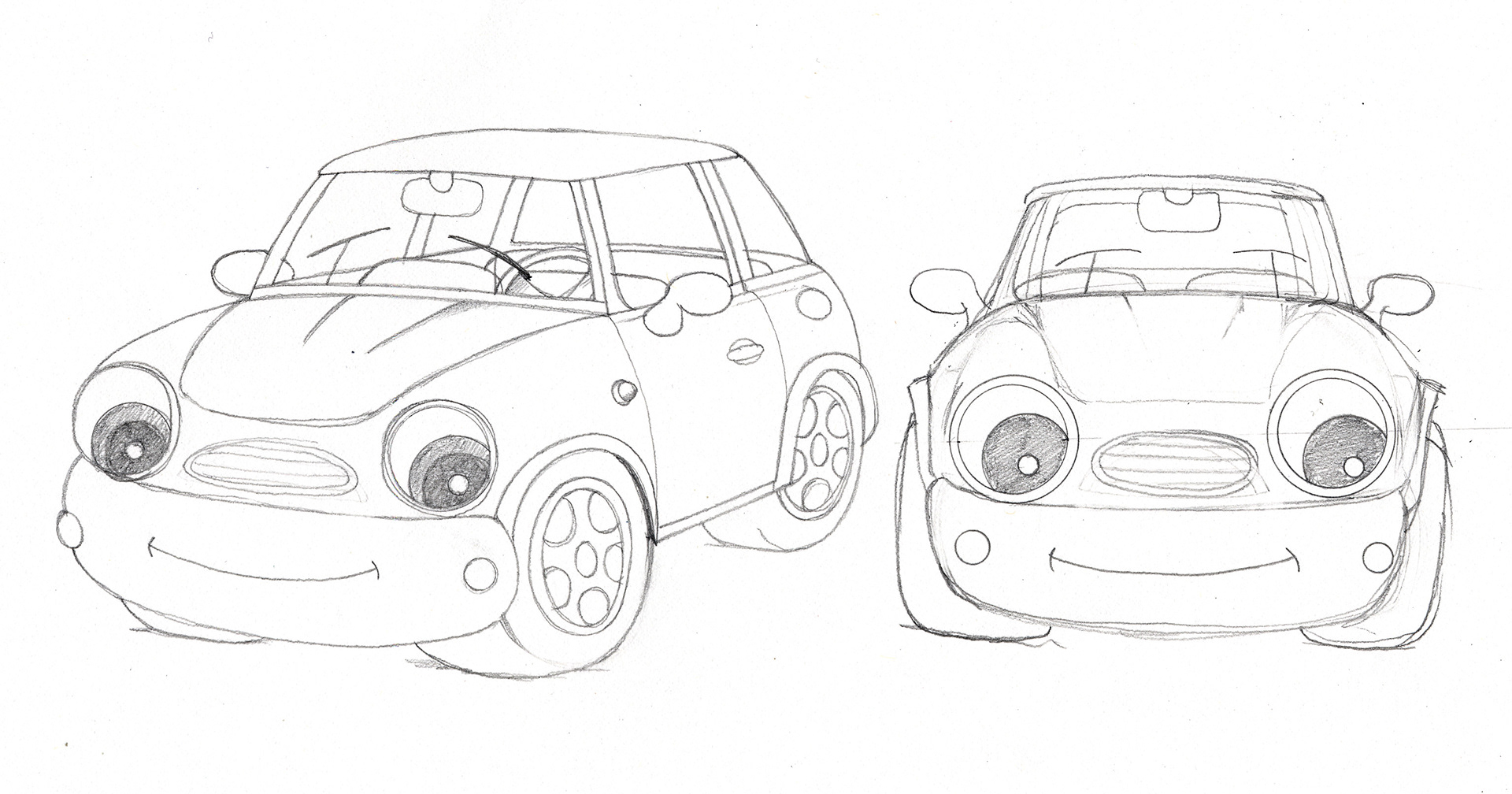 Secondary car concept drawing