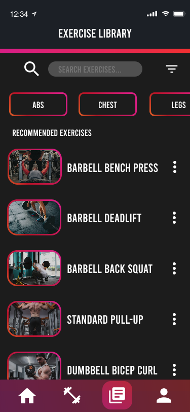 Exercise Library