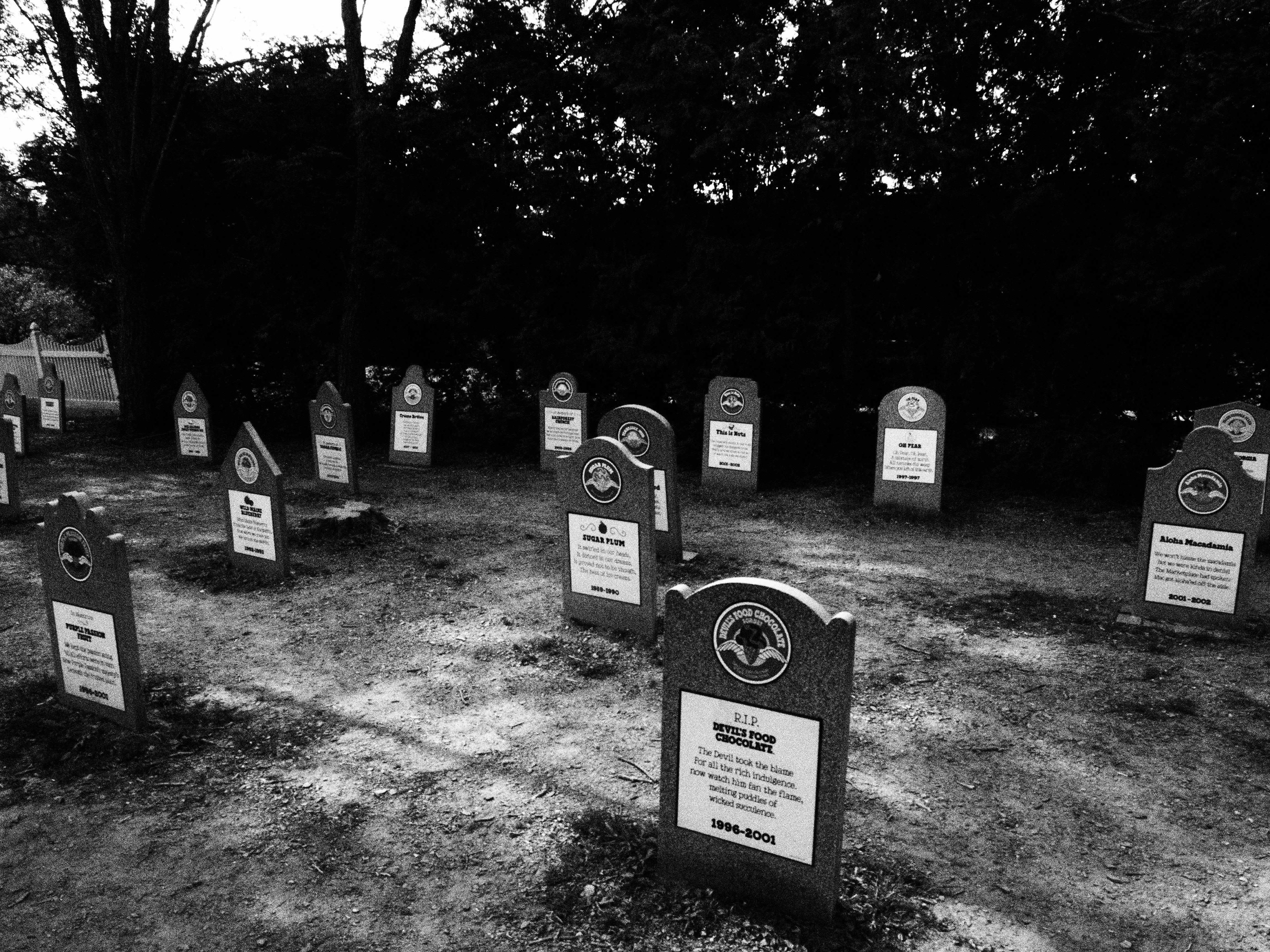 Flavor Graveyard, Vermont.
