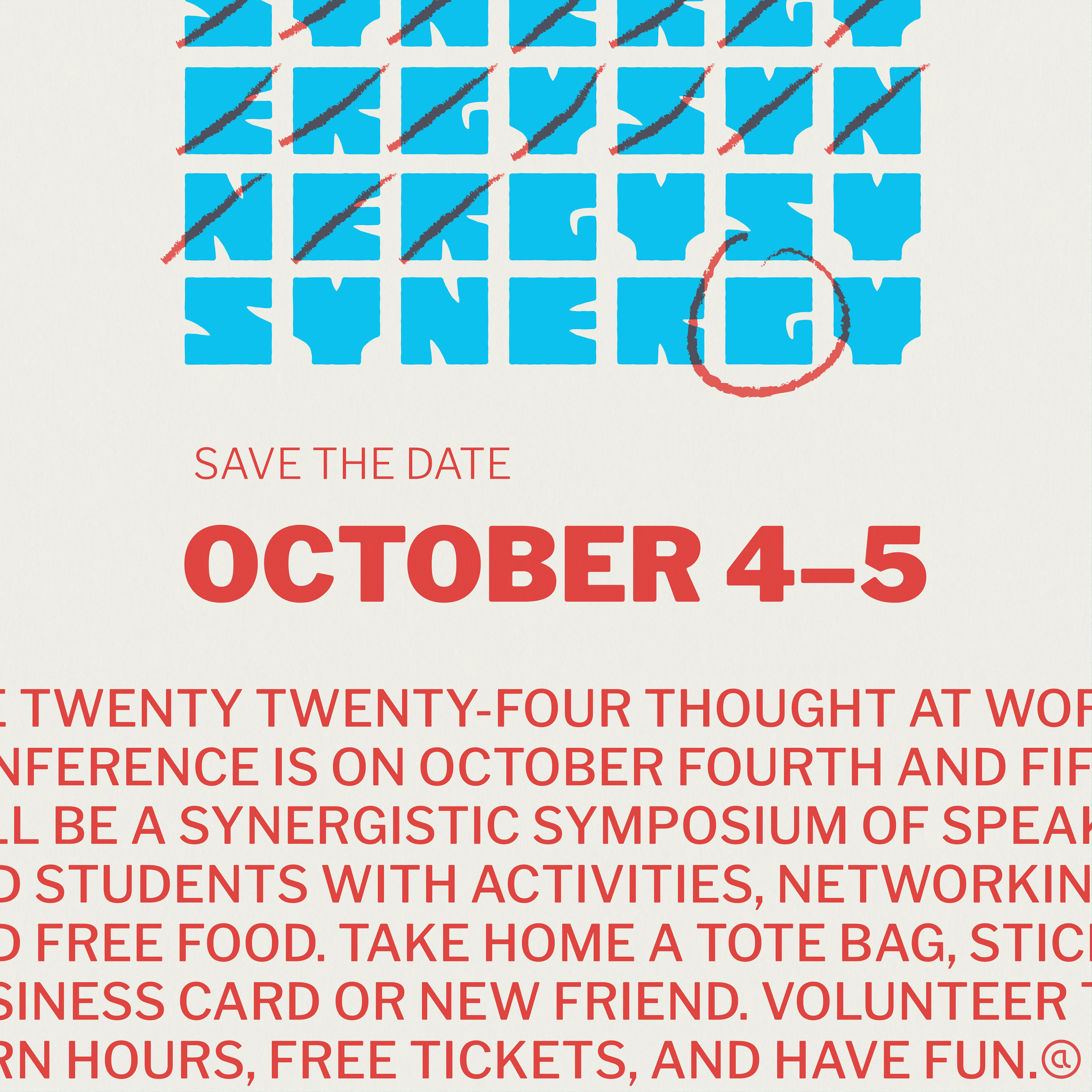 Thought at Work 2024 Conference Save the Date