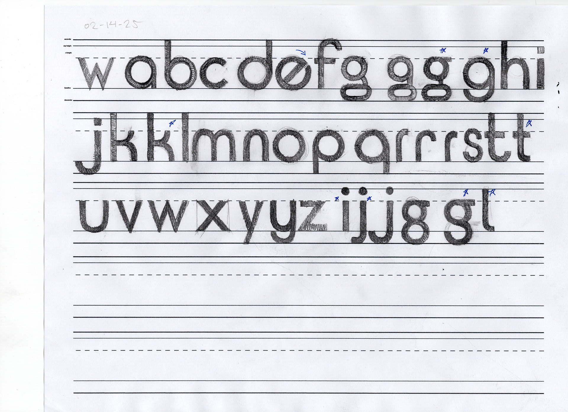 Geometric serif, v.2
