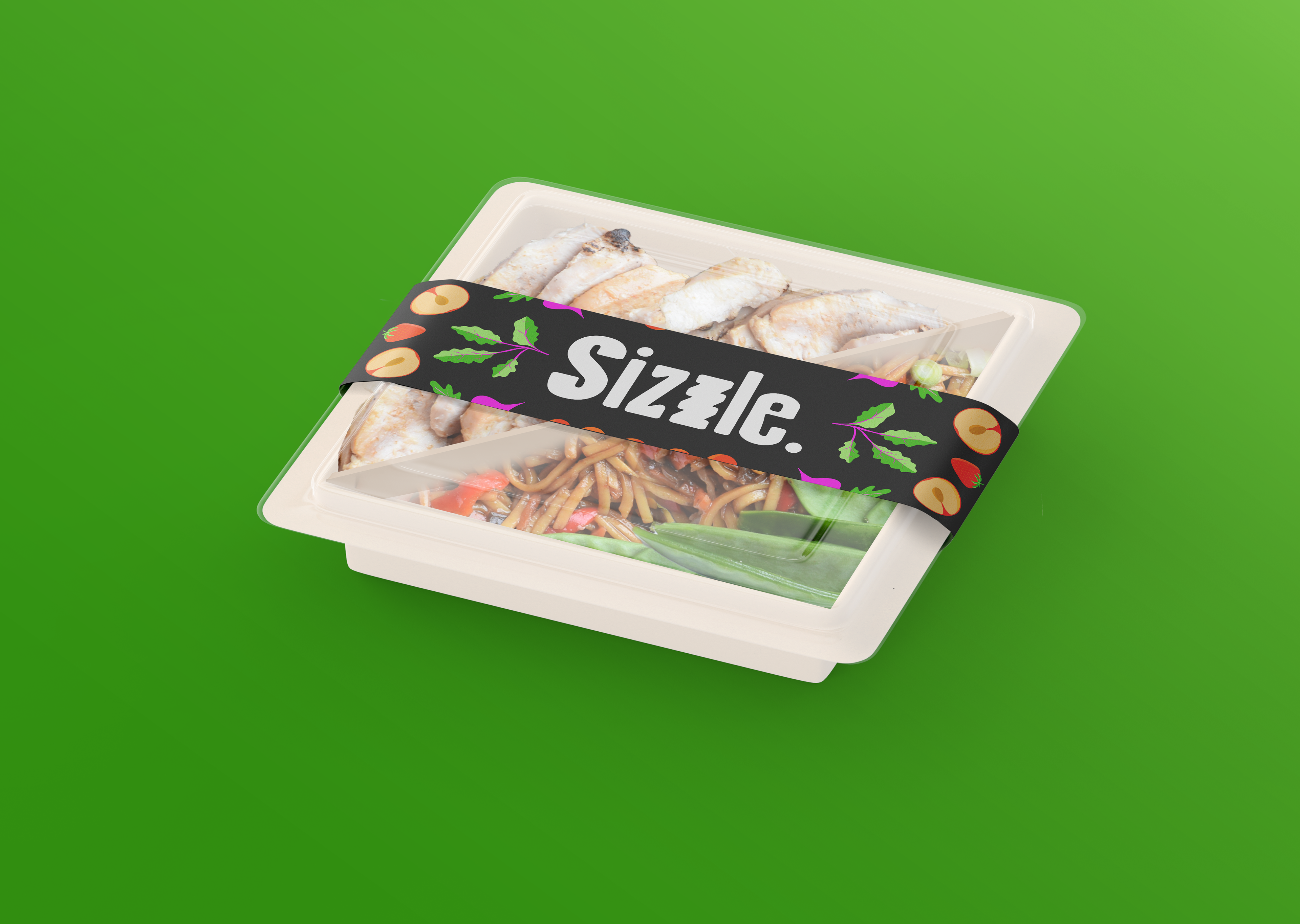 Sizzle Personalised Portioned Meal Packaging