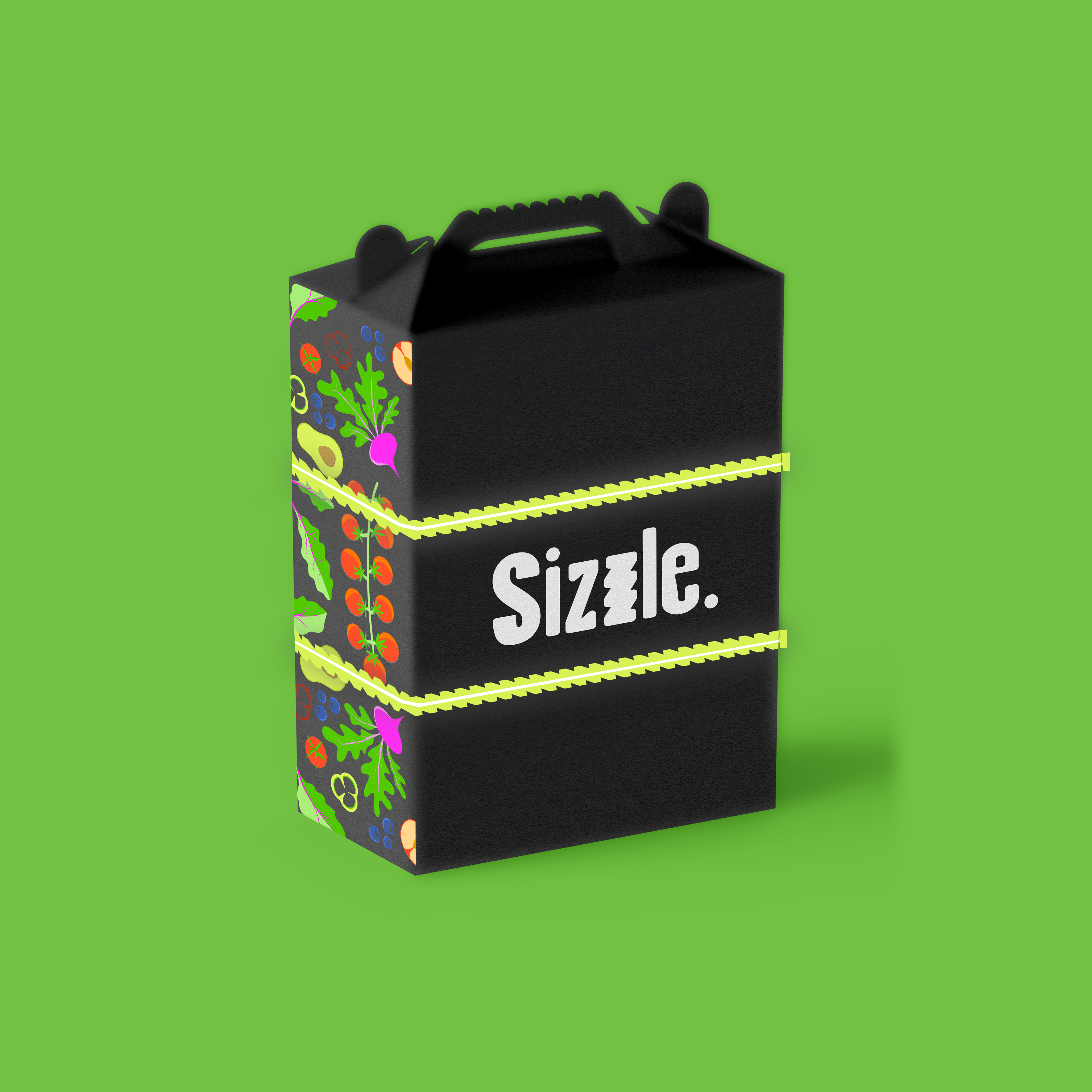 Sizzle Exterior Packaging