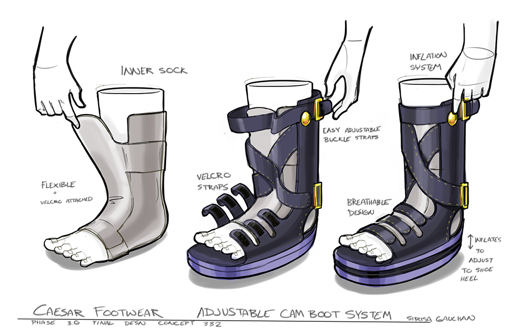 Camboot design