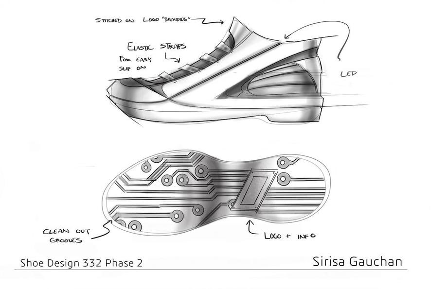 A Razer brand inspired shoe design