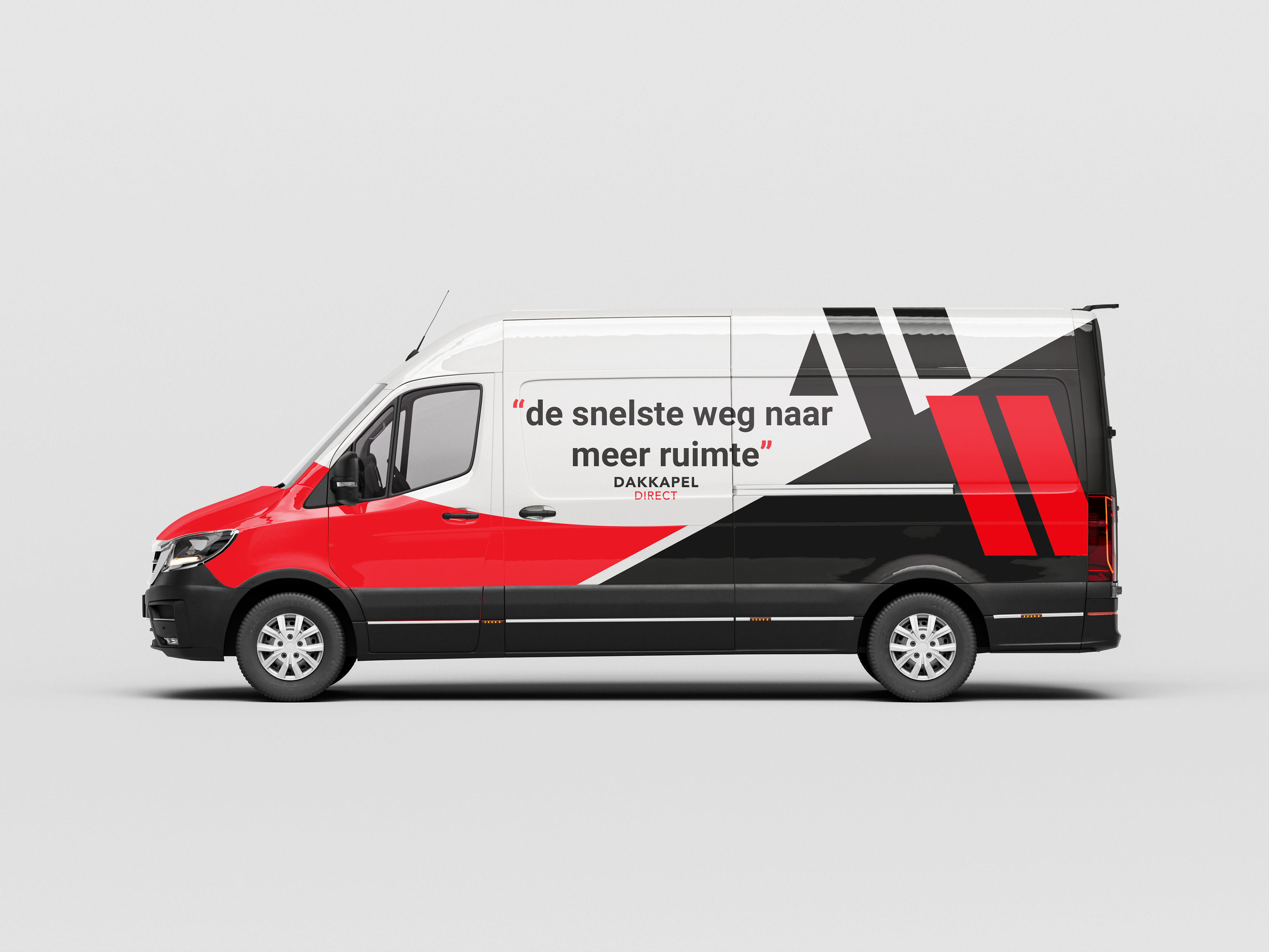 Zijkant busbestickering mockup