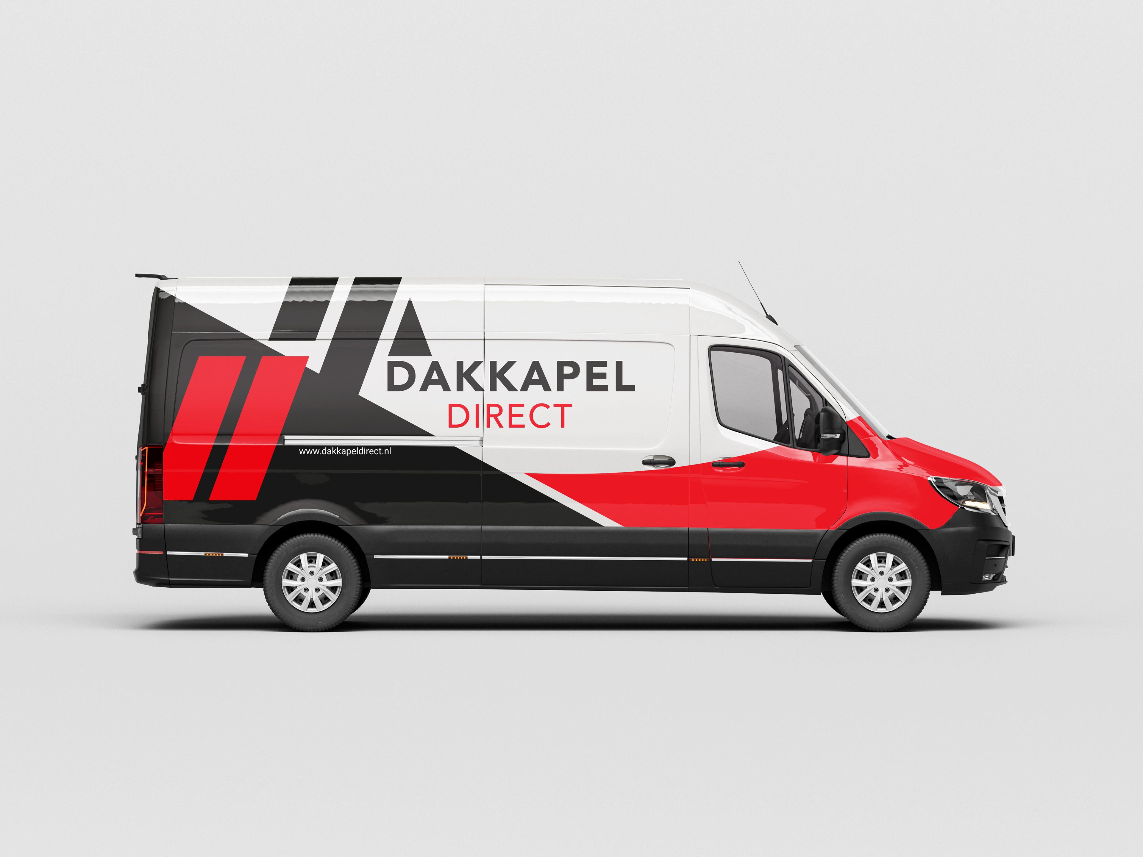 Zijkant busbestickering mockup