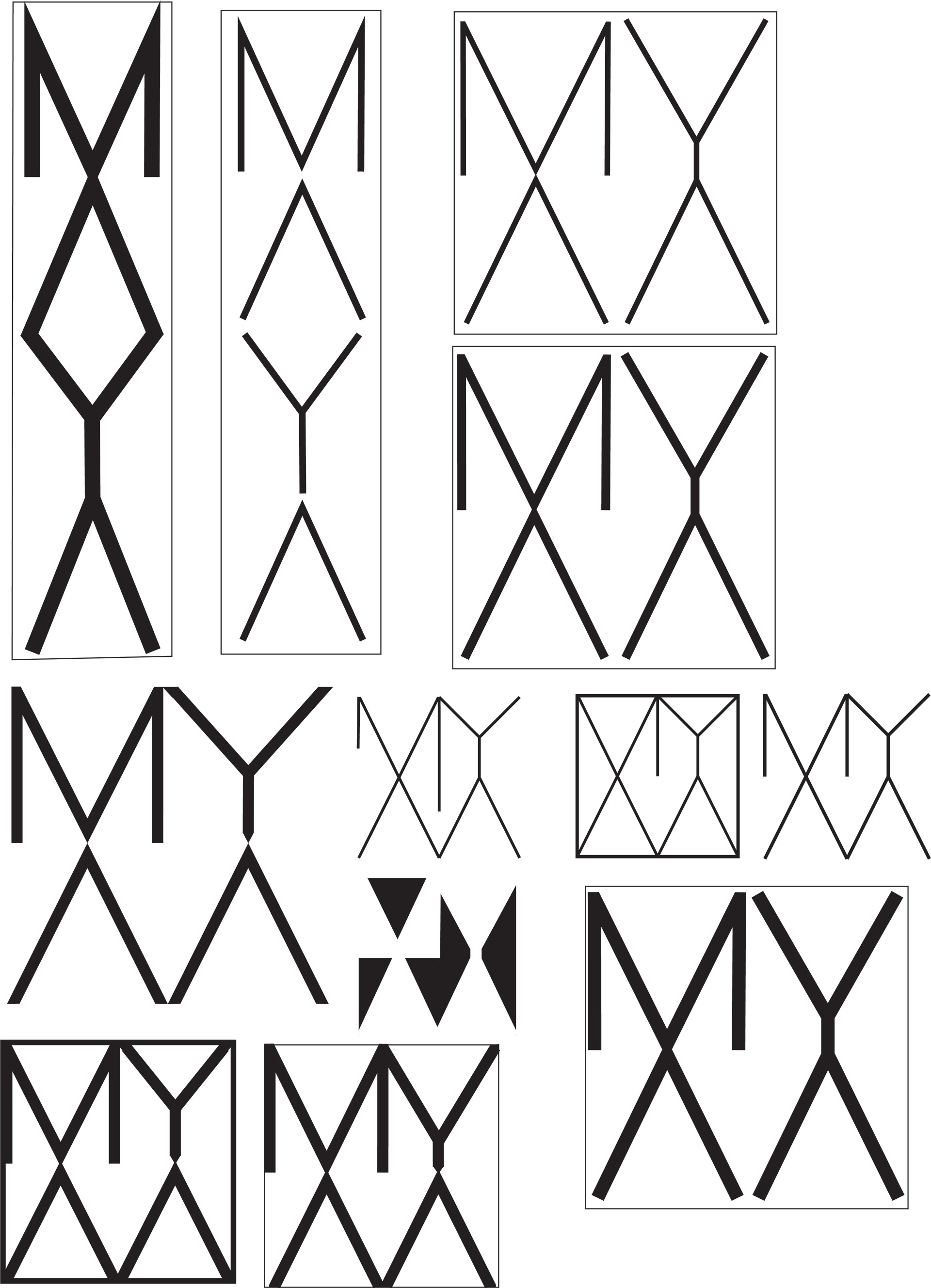 LOGO ideas for MAYA, 2020