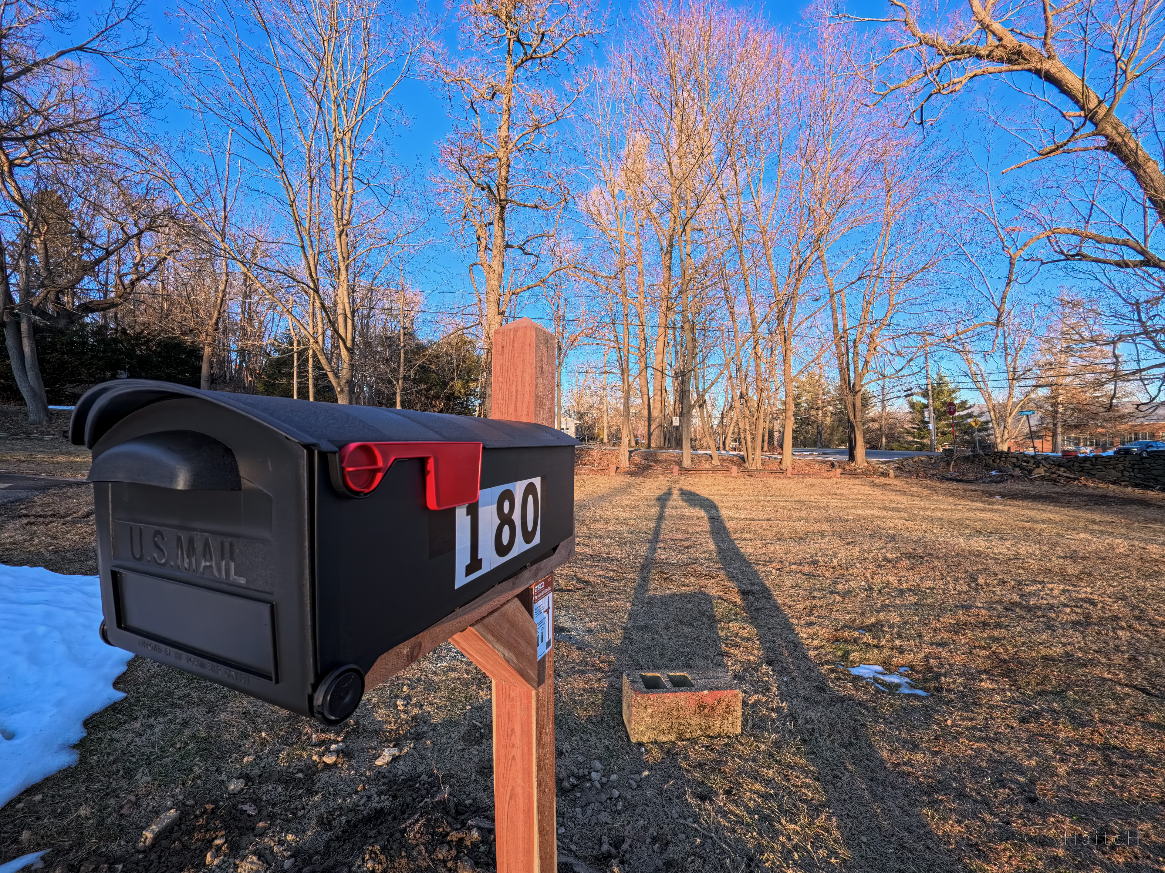 Mailbox, Winter Light