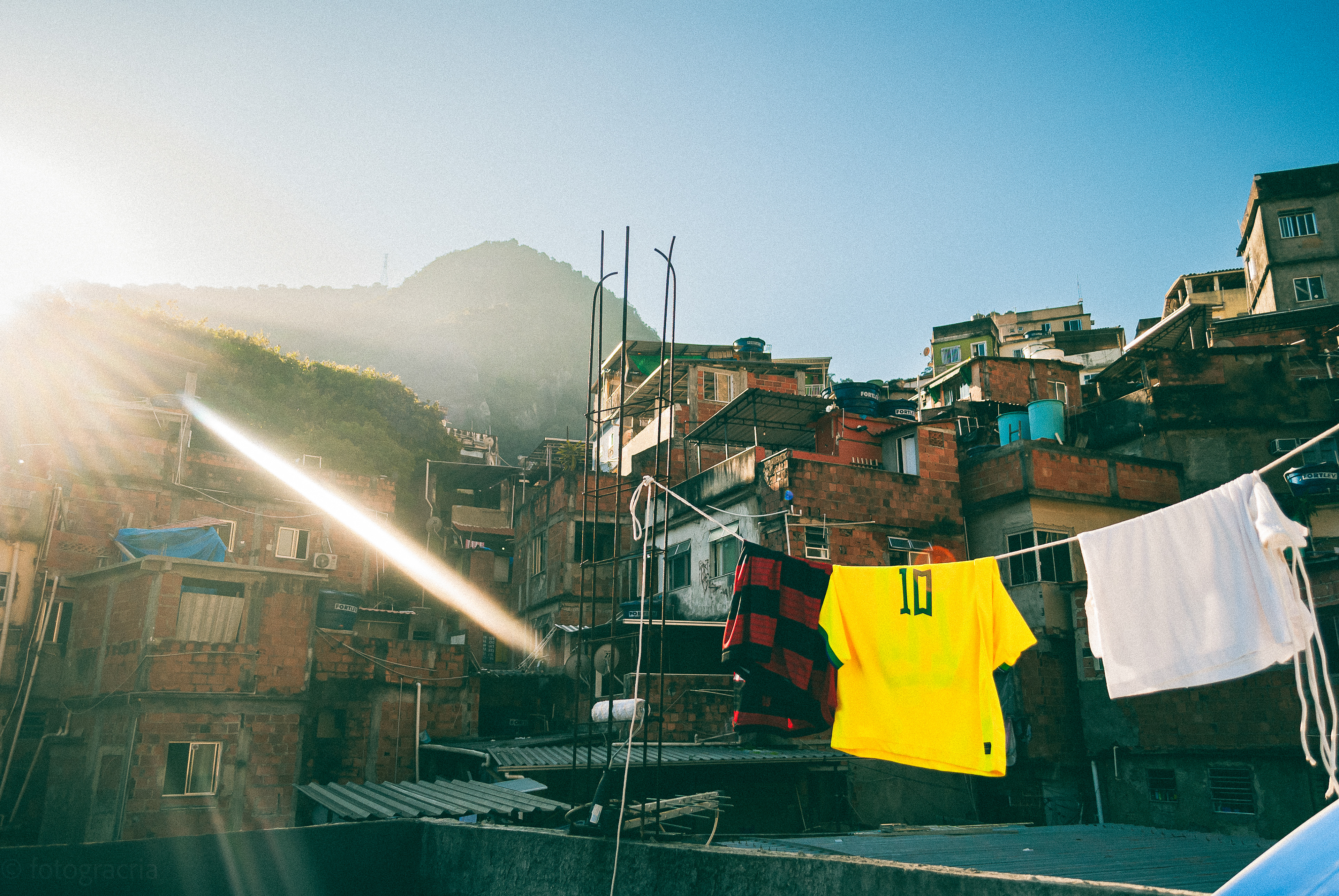 O céu de dentro do morro