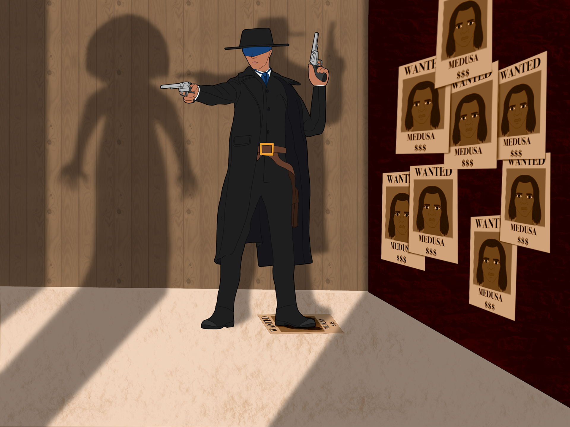 Perseus v. Medusa - Western Style