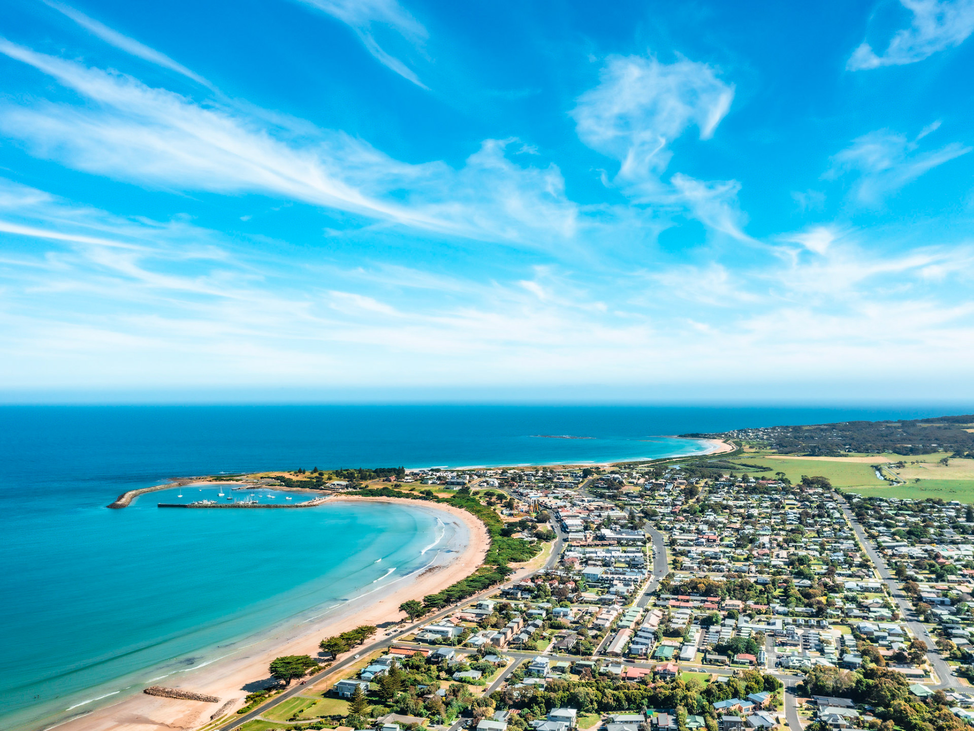 apollo bay great ocean road victoria australia