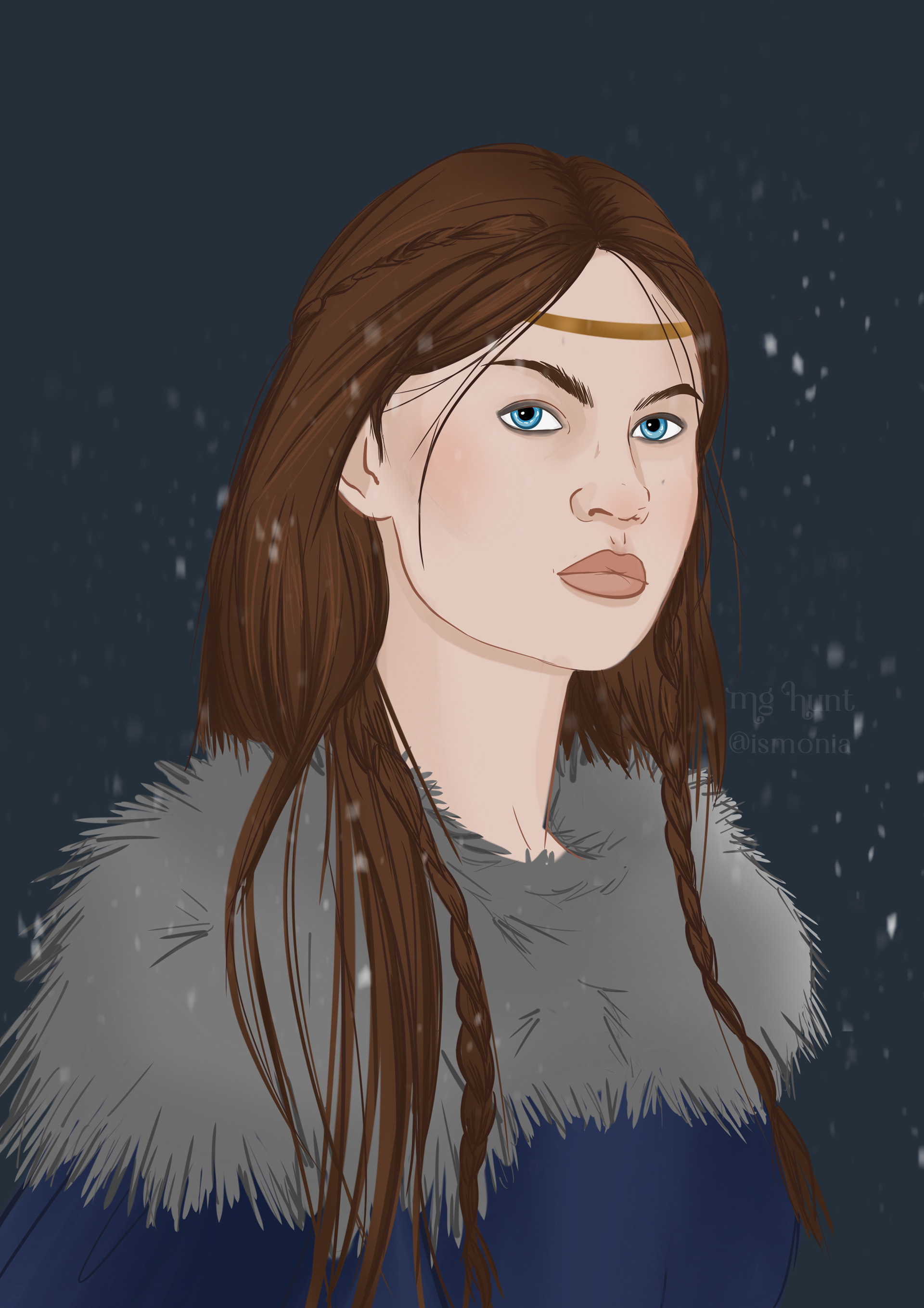 Muirne - from novel Woman of Wolves by Jess McFarlane