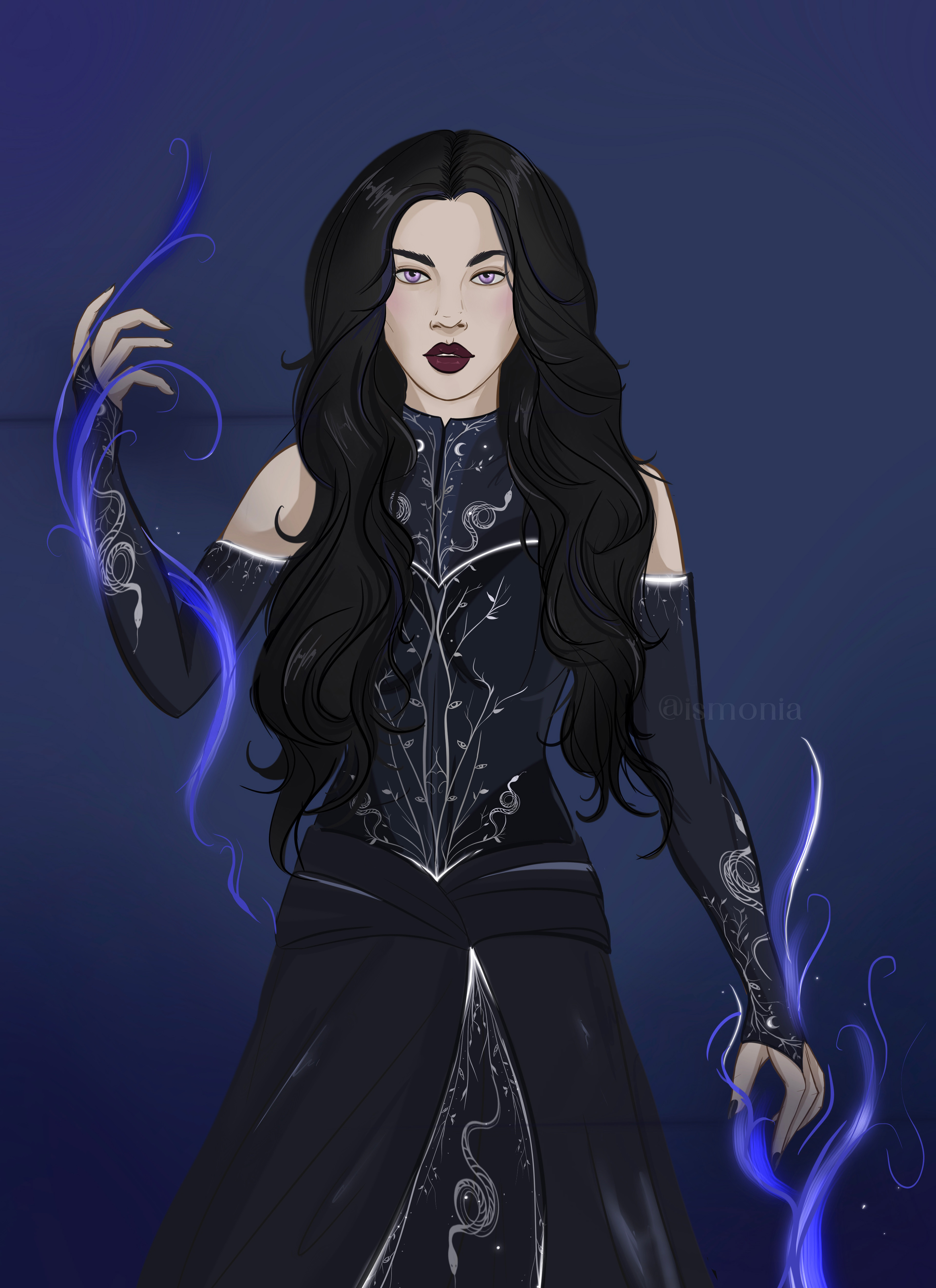 Seren of Noctarion from author Tegan Fairley's upcoming novel.