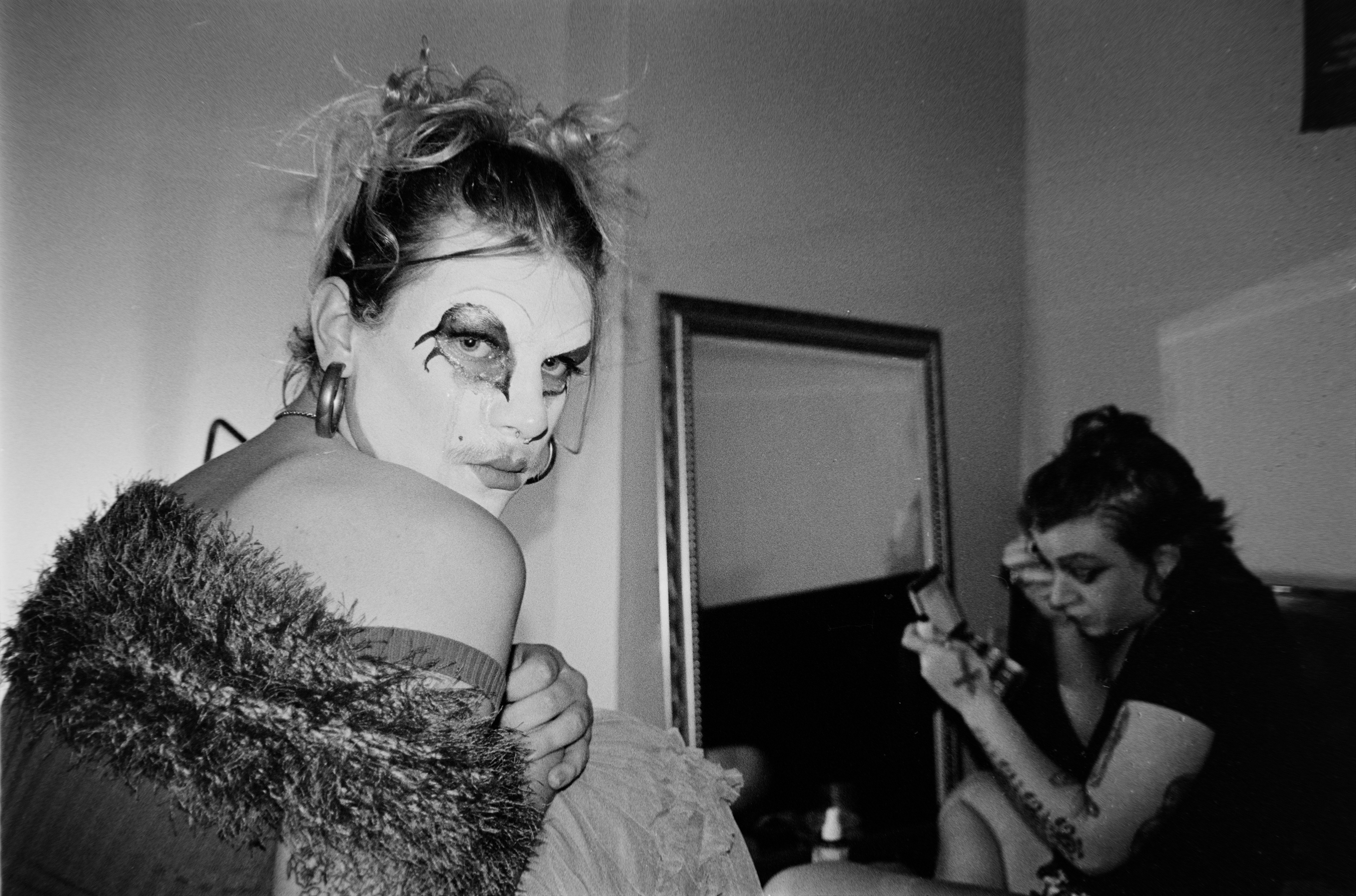 Me and Vel in drag (2024)