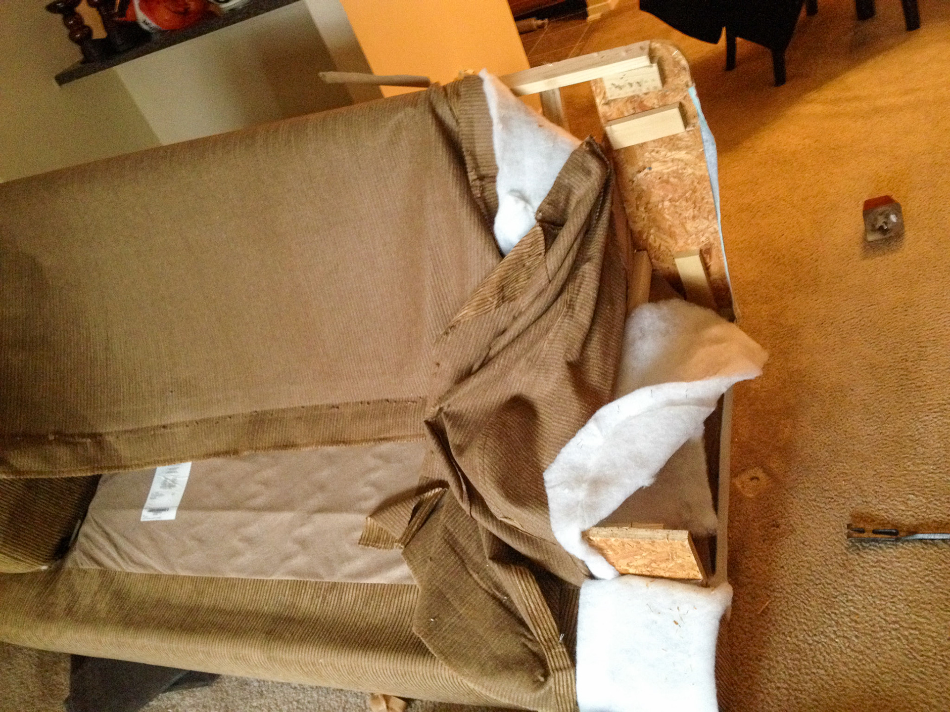 Sofa Broken Arm Frame During