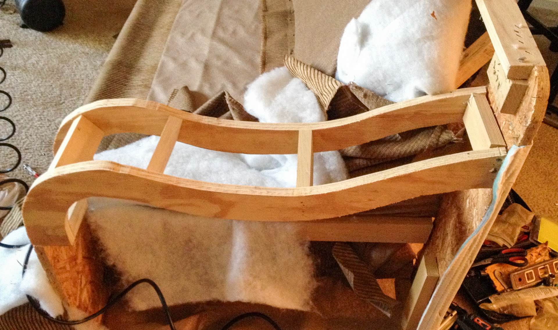 Sofa Broken Arm Frame During 4