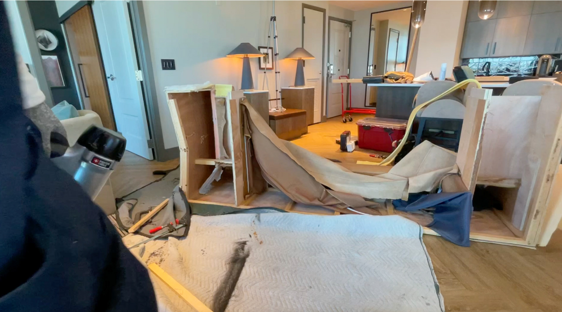 Sofa During Breakdown