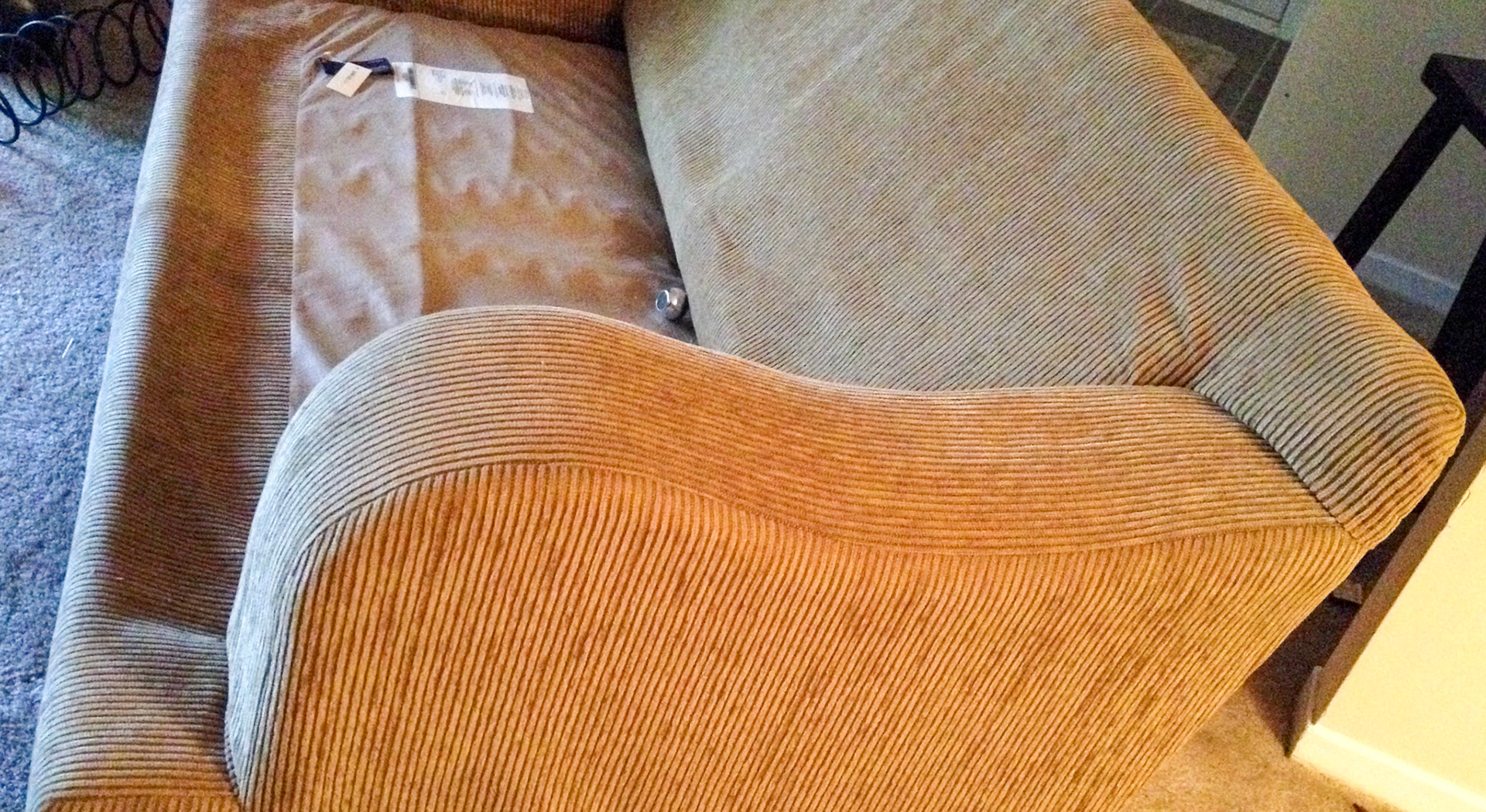 Sofa Broken Arm Frame After