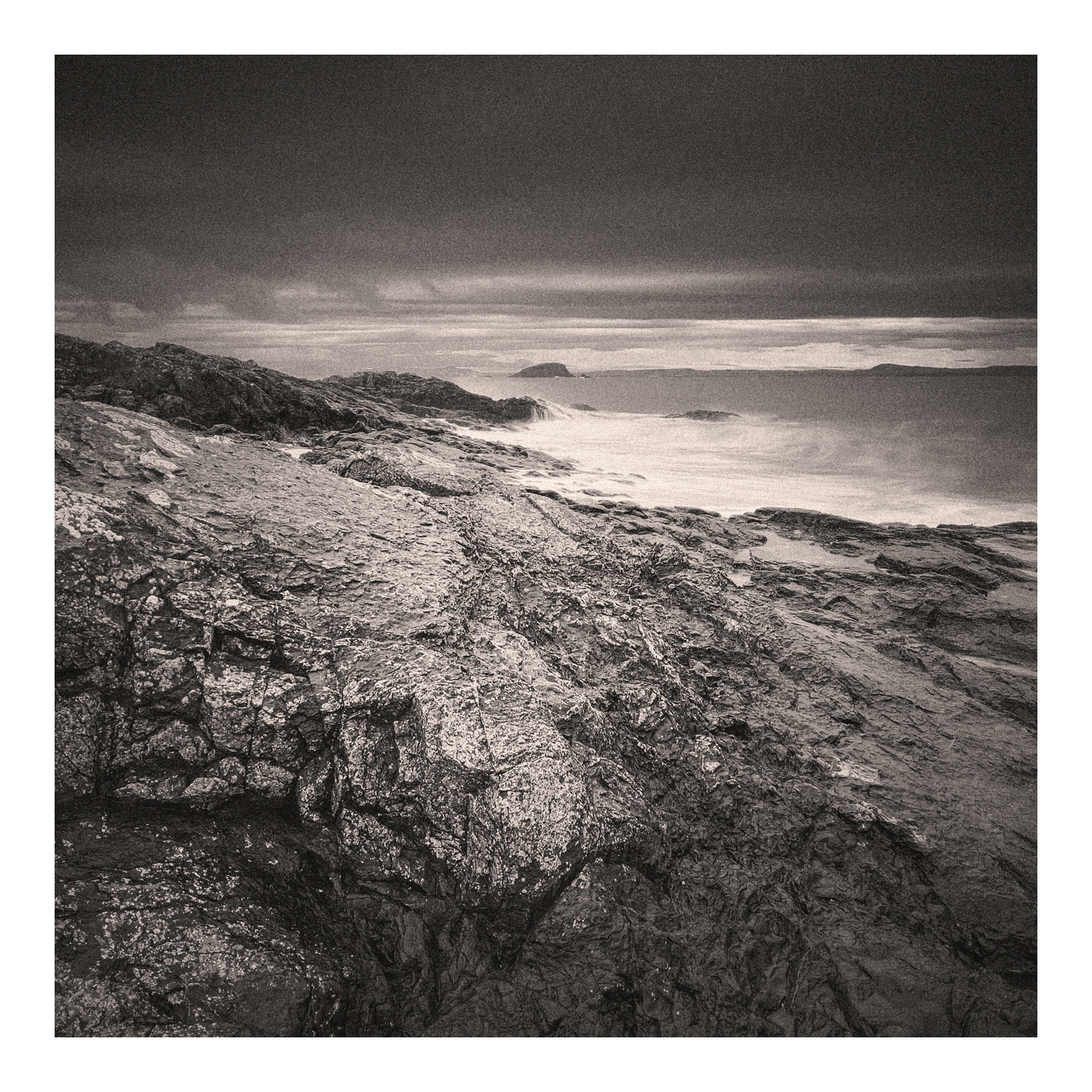 Fine Art Photograph by Colin Ironside Homes entitled "Distant Lamb" North Berwick, Scotland