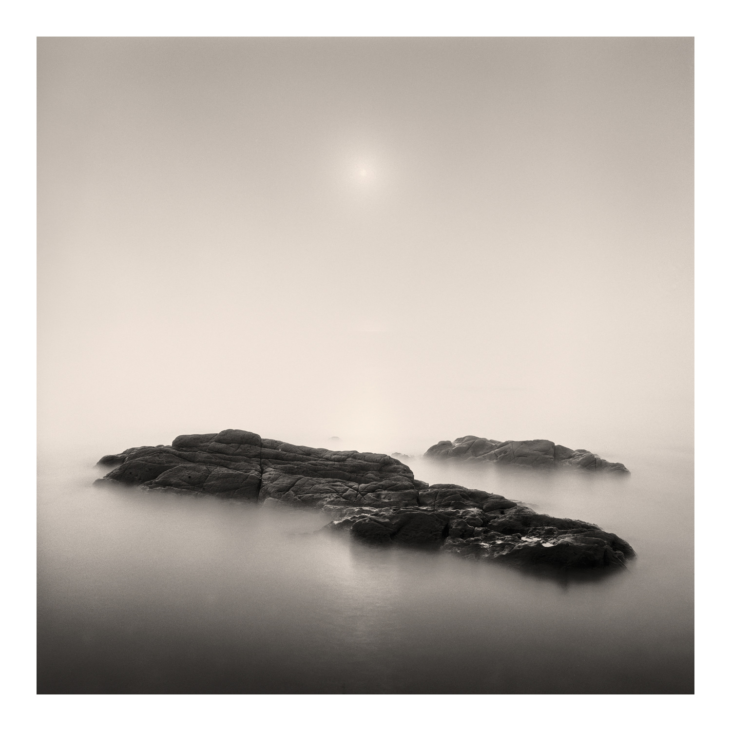 Fine Art Photograph by Colin Ironside Homes entitled "Veiled Sunrise" Batemans Bay, NSW, Australia