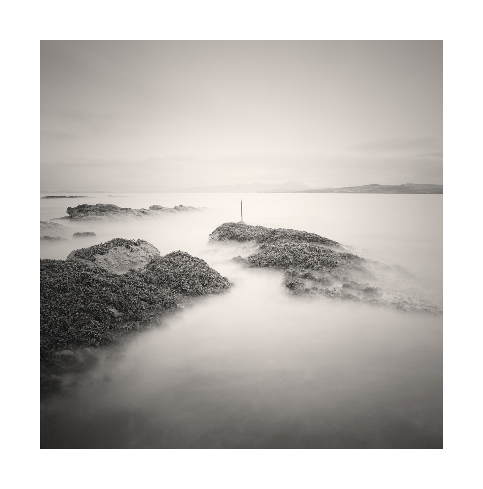 Fine Art Photograph by Colin Ironside Homes entitled "Iron Mooring" Gruinard Bay on the North West Coast of Scotland.