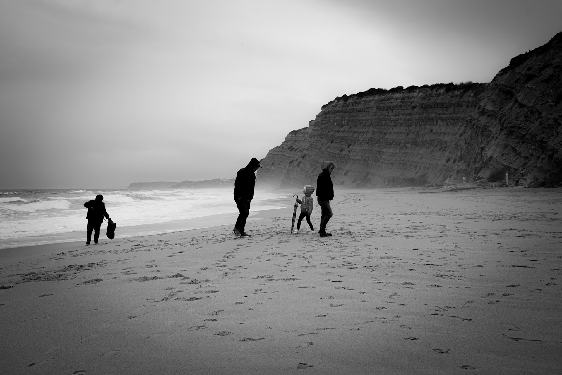 Winter on The Beach - Portugal