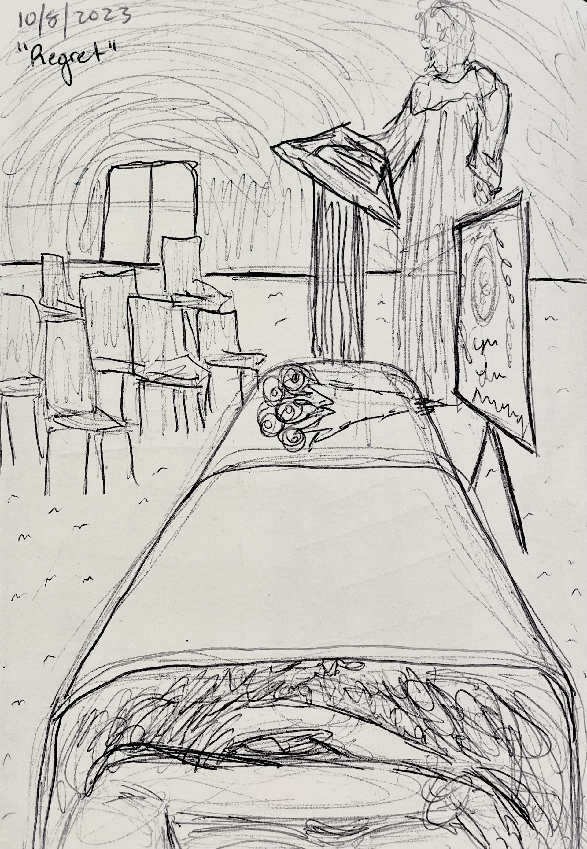 Inktober: Regret