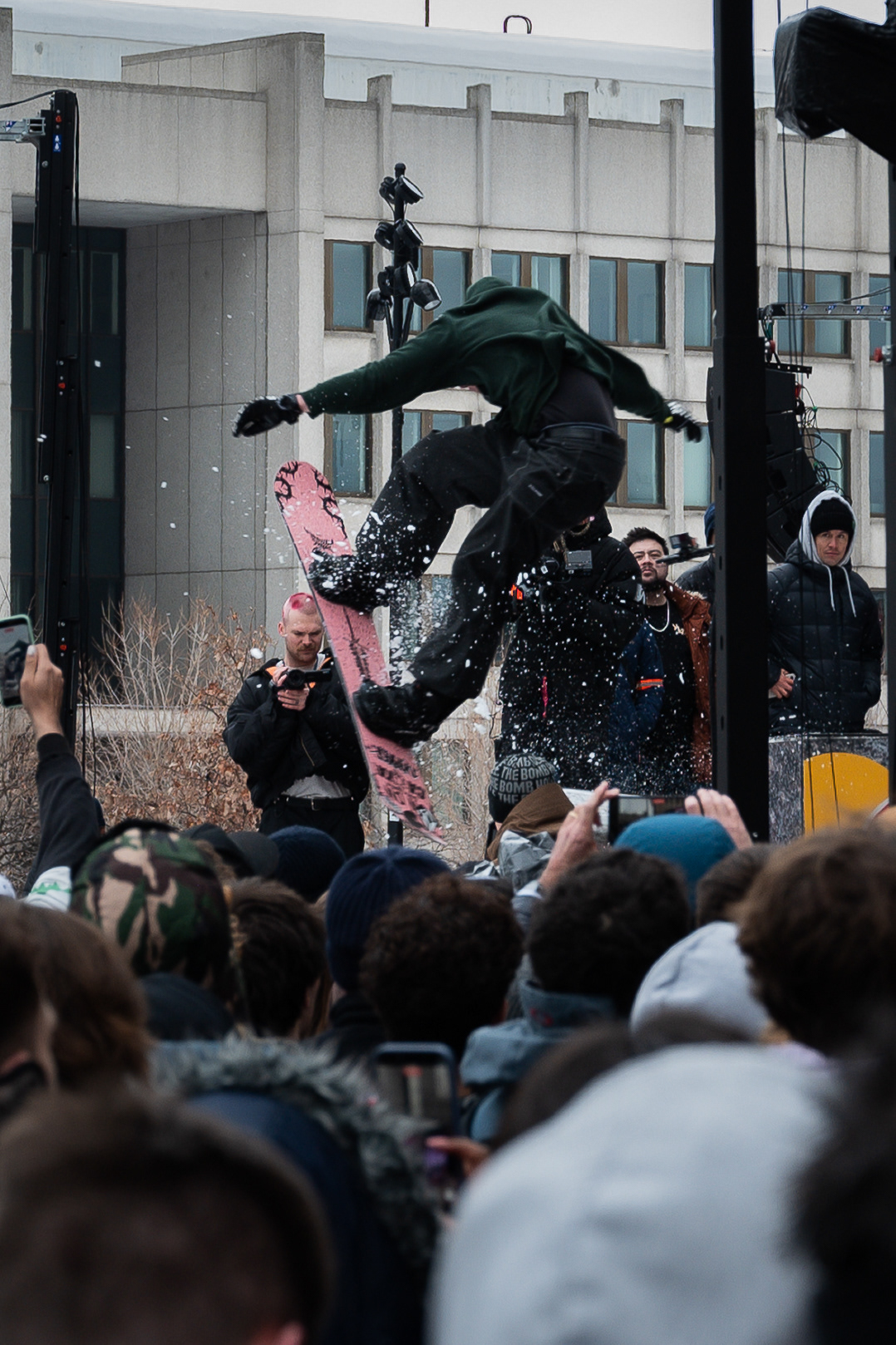 RedBull Snowboarding Event @ Boston City Hall 2026