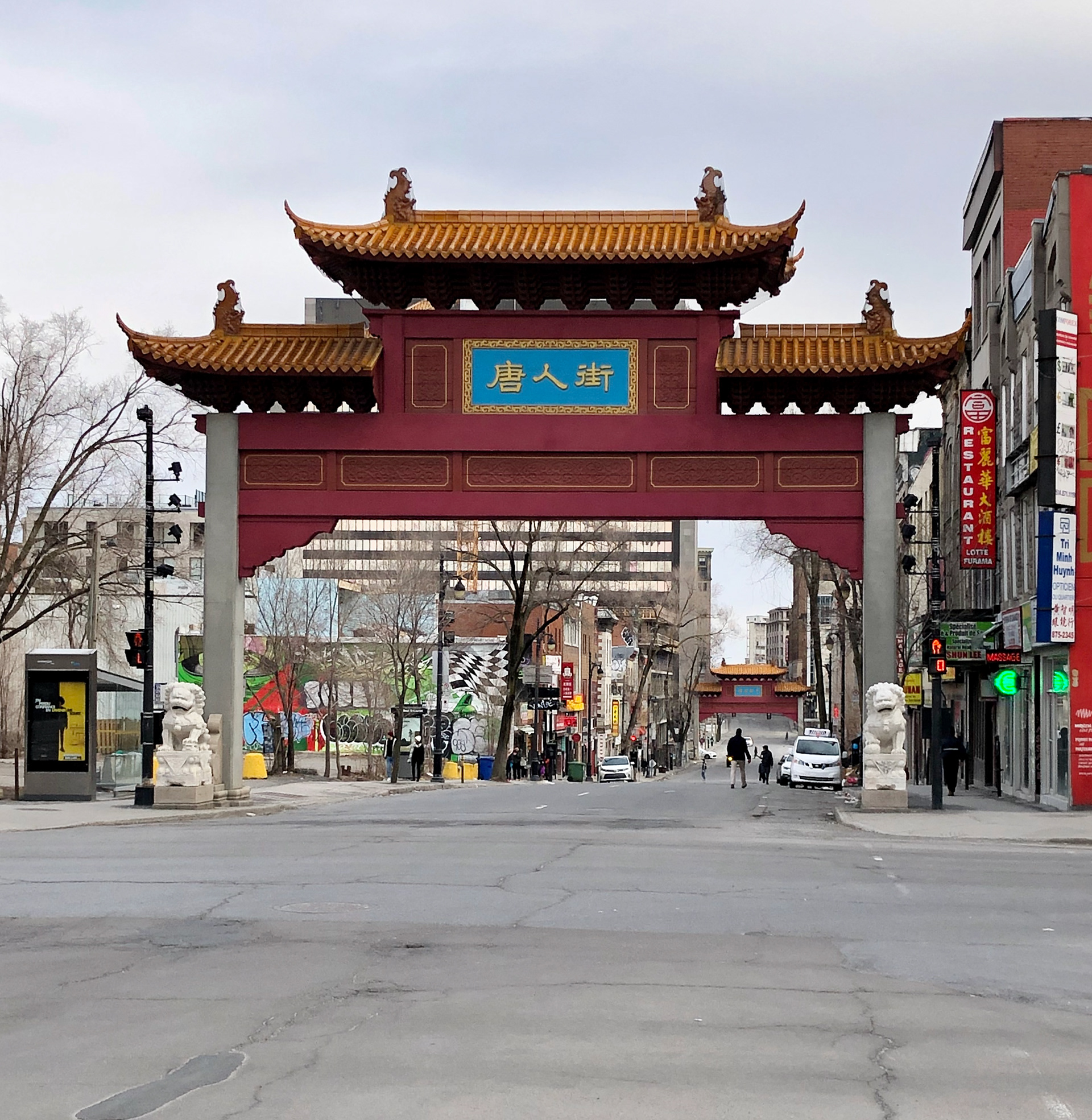 Quartier chinois, rue Saint-Laurent