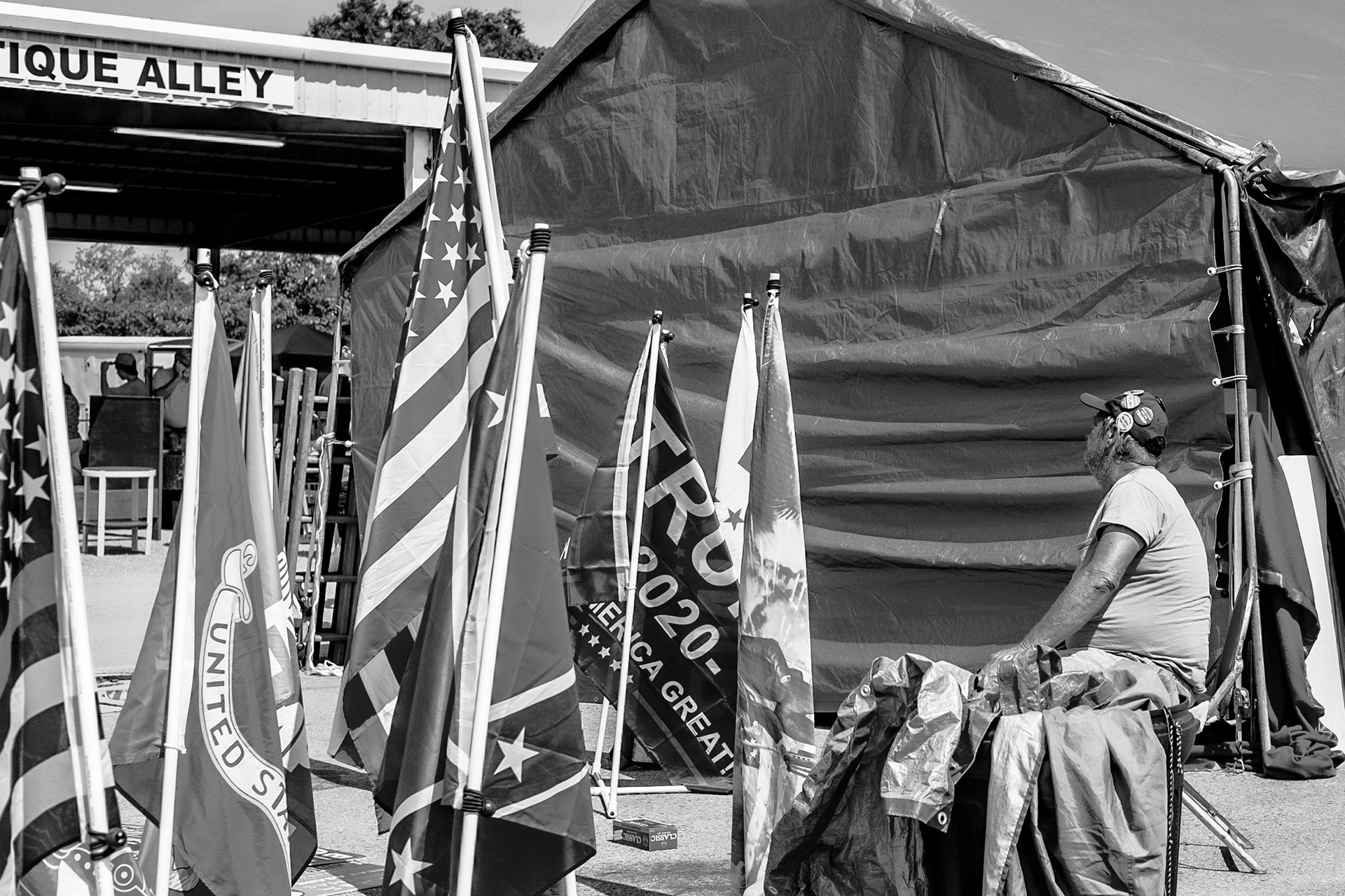 Flags, Nashville Flea Market
