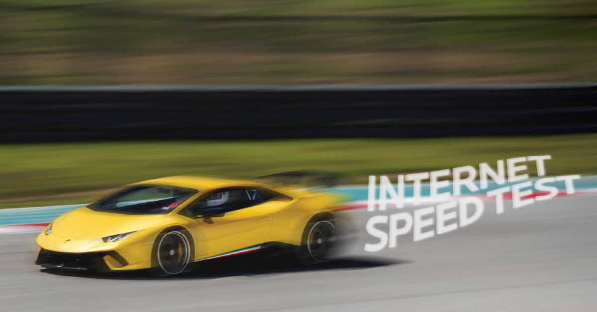 Graphic Design - Internet Speed Test