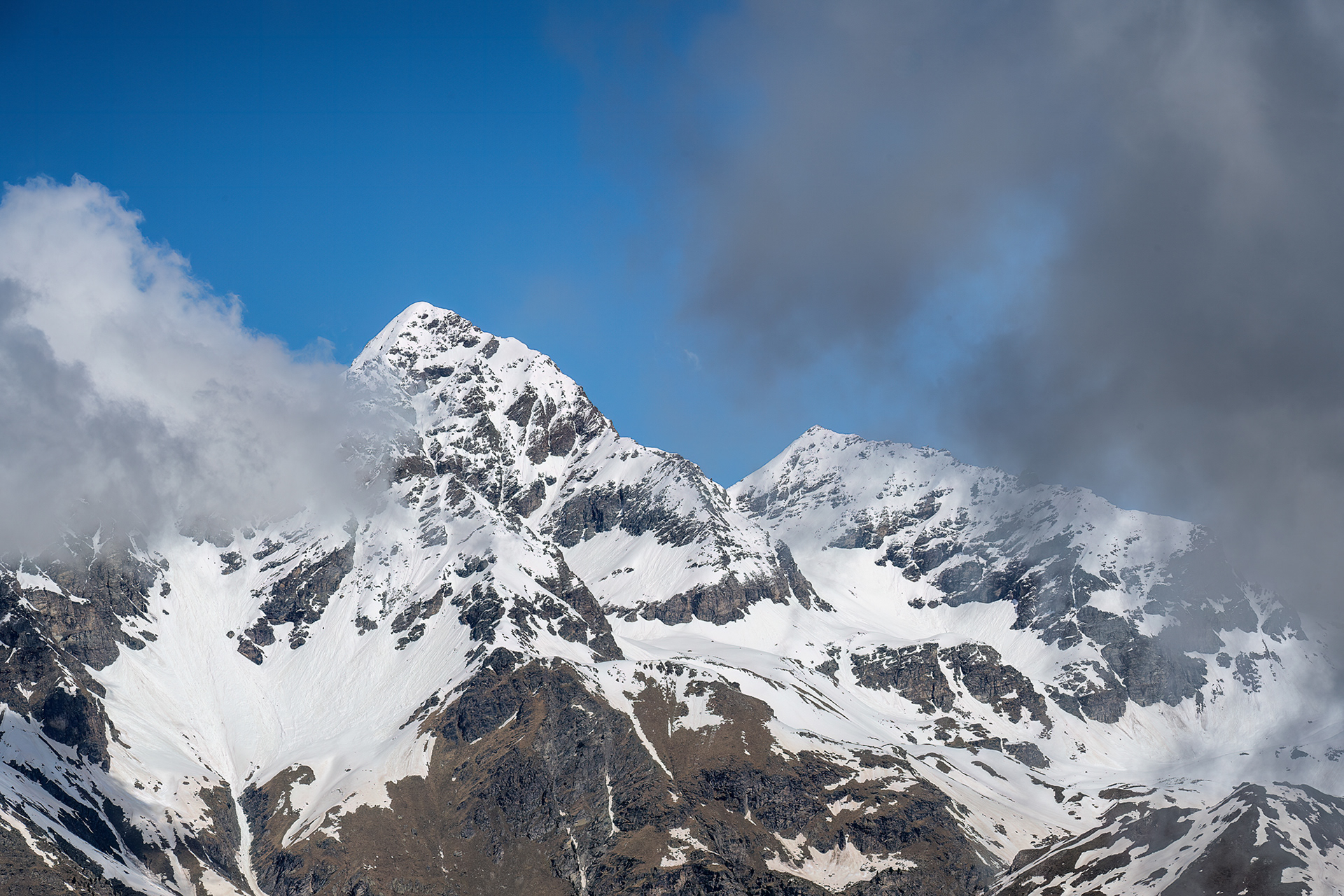 Becca di Luseney dalla Becca d'Aver