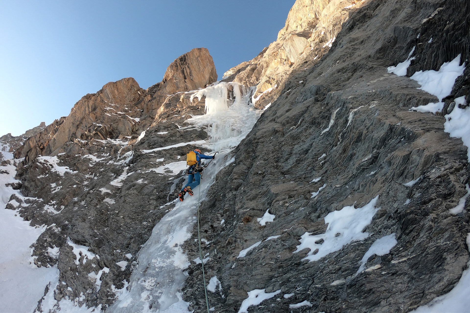 Monte Ferra - Goulotte Grassi/Tessera